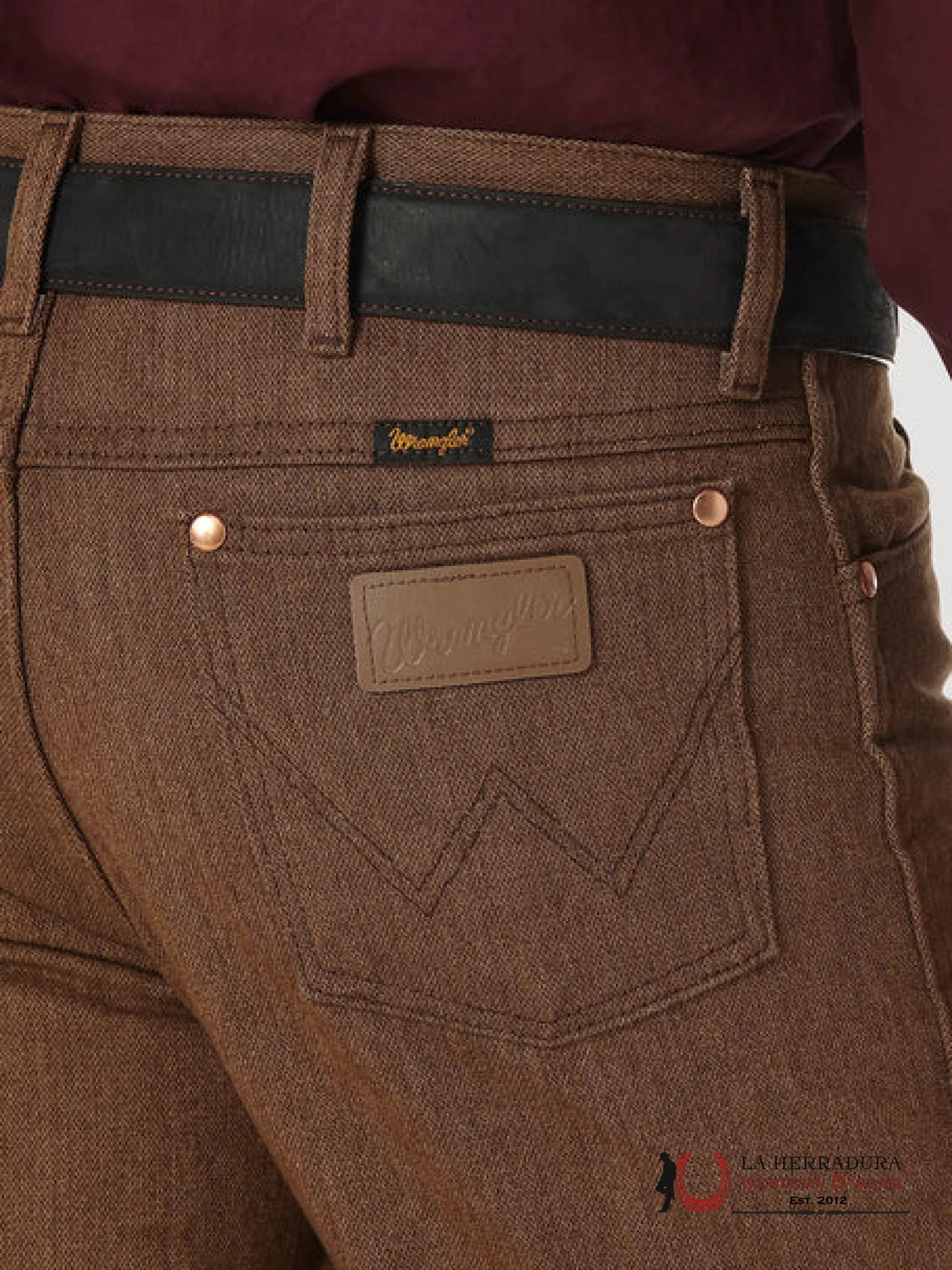 WRANGLER MEN’S JEANS COWBOY CUT SLIM FIT BLACK WHISKEY 100936BWK WRANGLER JEANS