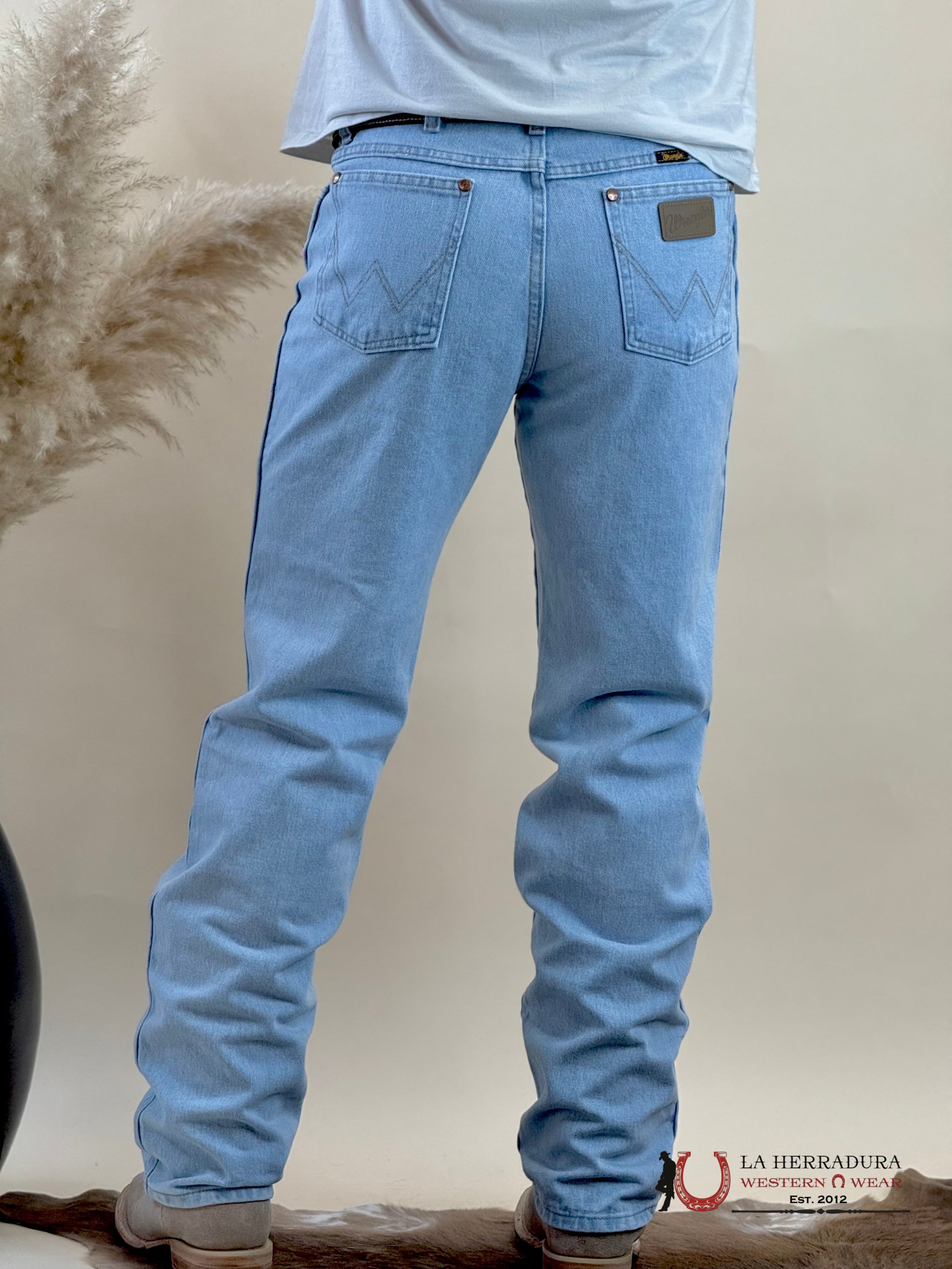 WRANGLER MEN’S JEANS COWBOY CUT SLIM FIT BLEACH 936GBH WRANGLER JEANS