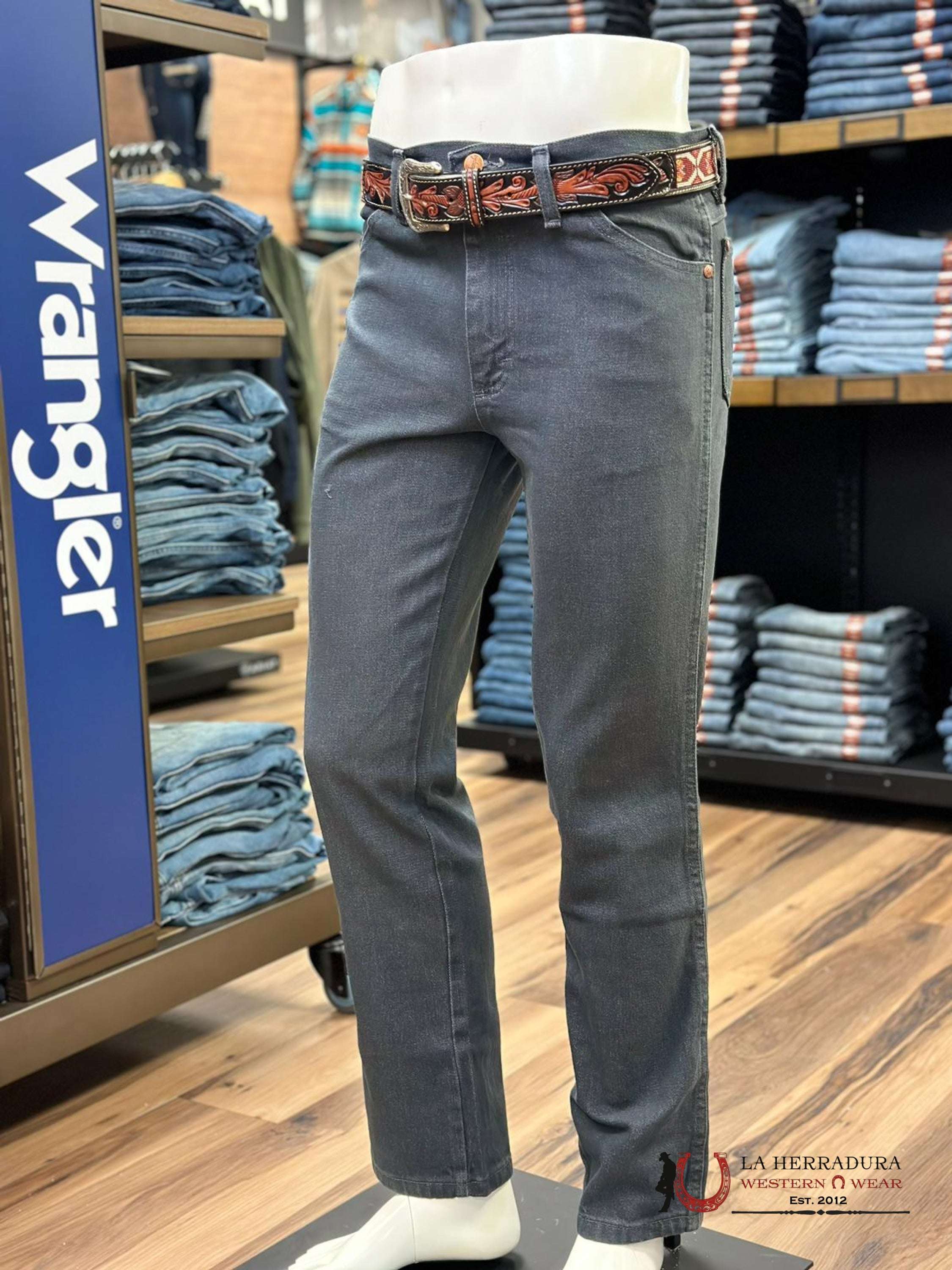 Wrangler Men’s Jeans Cowboy Cut Slim Fit Charcoal Gray 936Chg