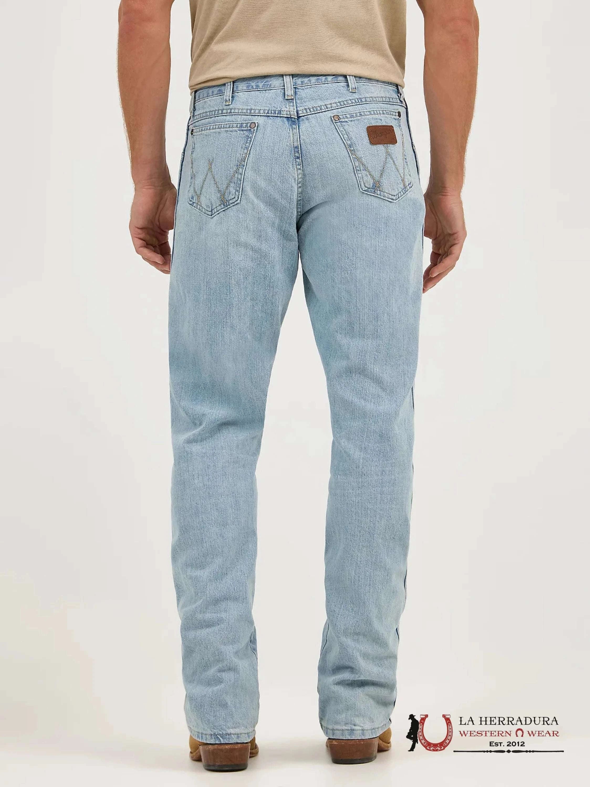 WRANGLER MEN’S JEANS RETRO RELAXED BOOT DARK BLUE WASH 10WRT20CR WRANGLER JEANS