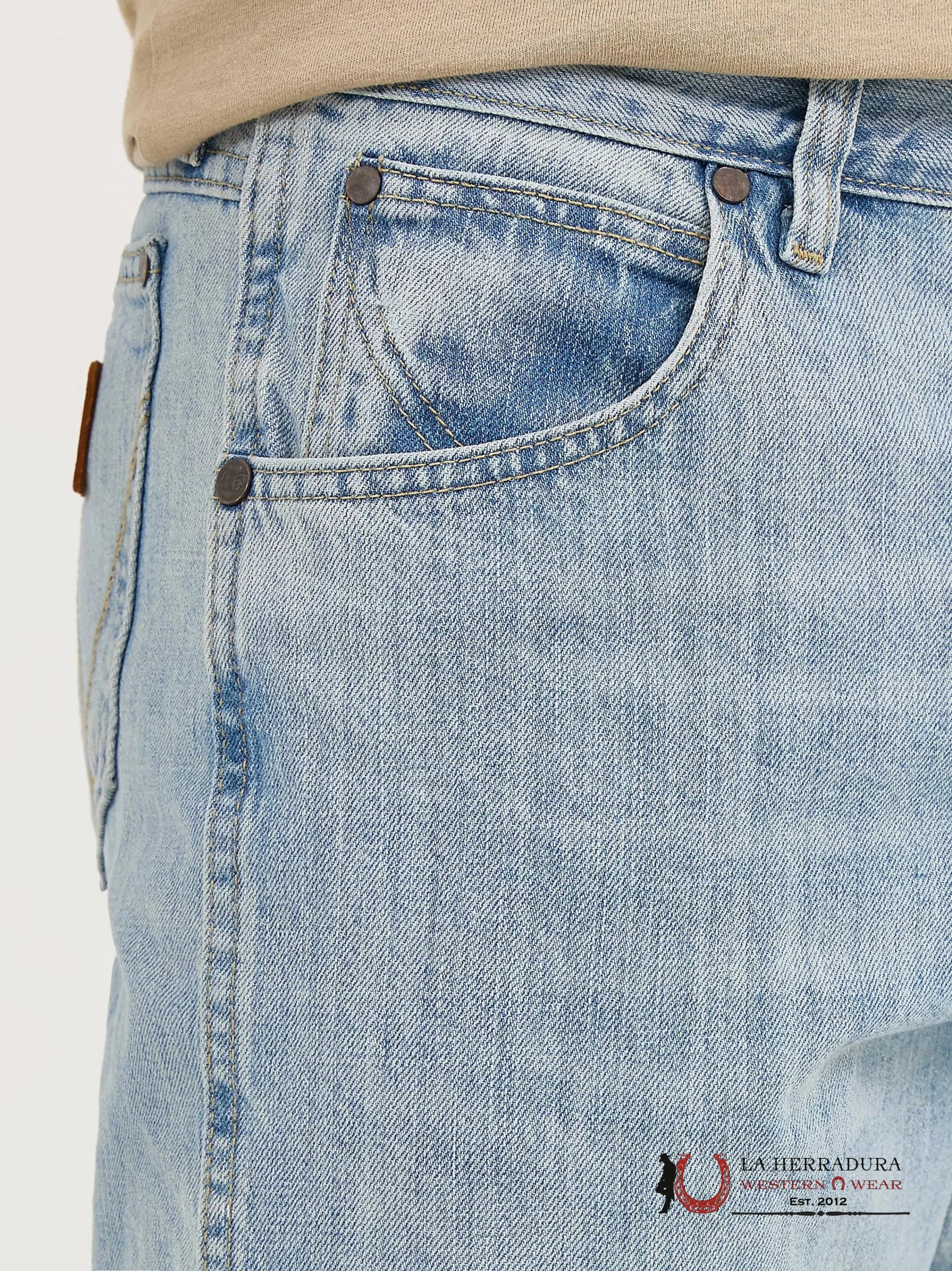 WRANGLER MEN’S JEANS RETRO RELAXED BOOT DARK BLUE WASH 10WRT20CR WRANGLER JEANS