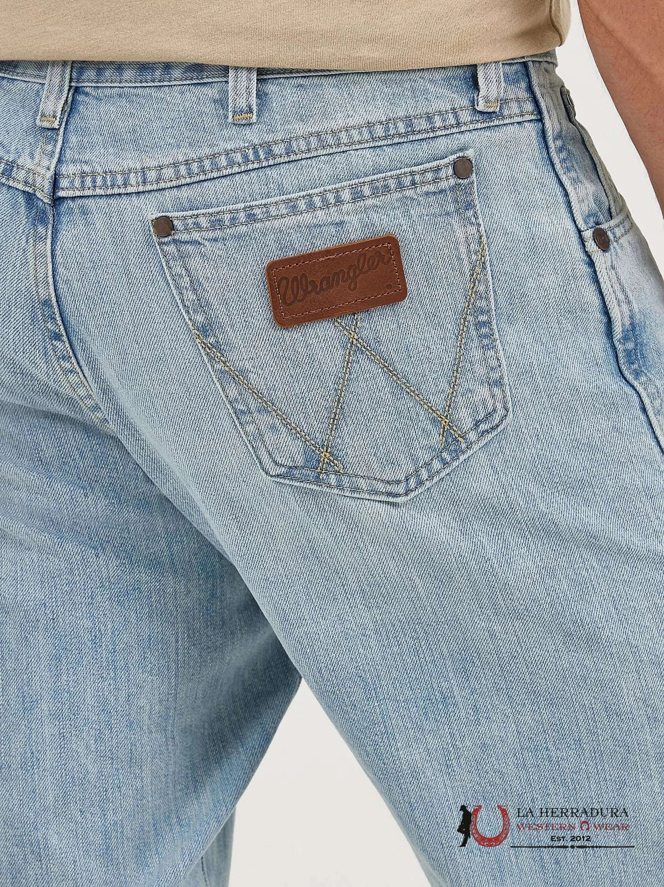 WRANGLER MEN’S JEANS RETRO RELAXED BOOT DARK BLUE WASH 10WRT20CR WRANGLER JEANS