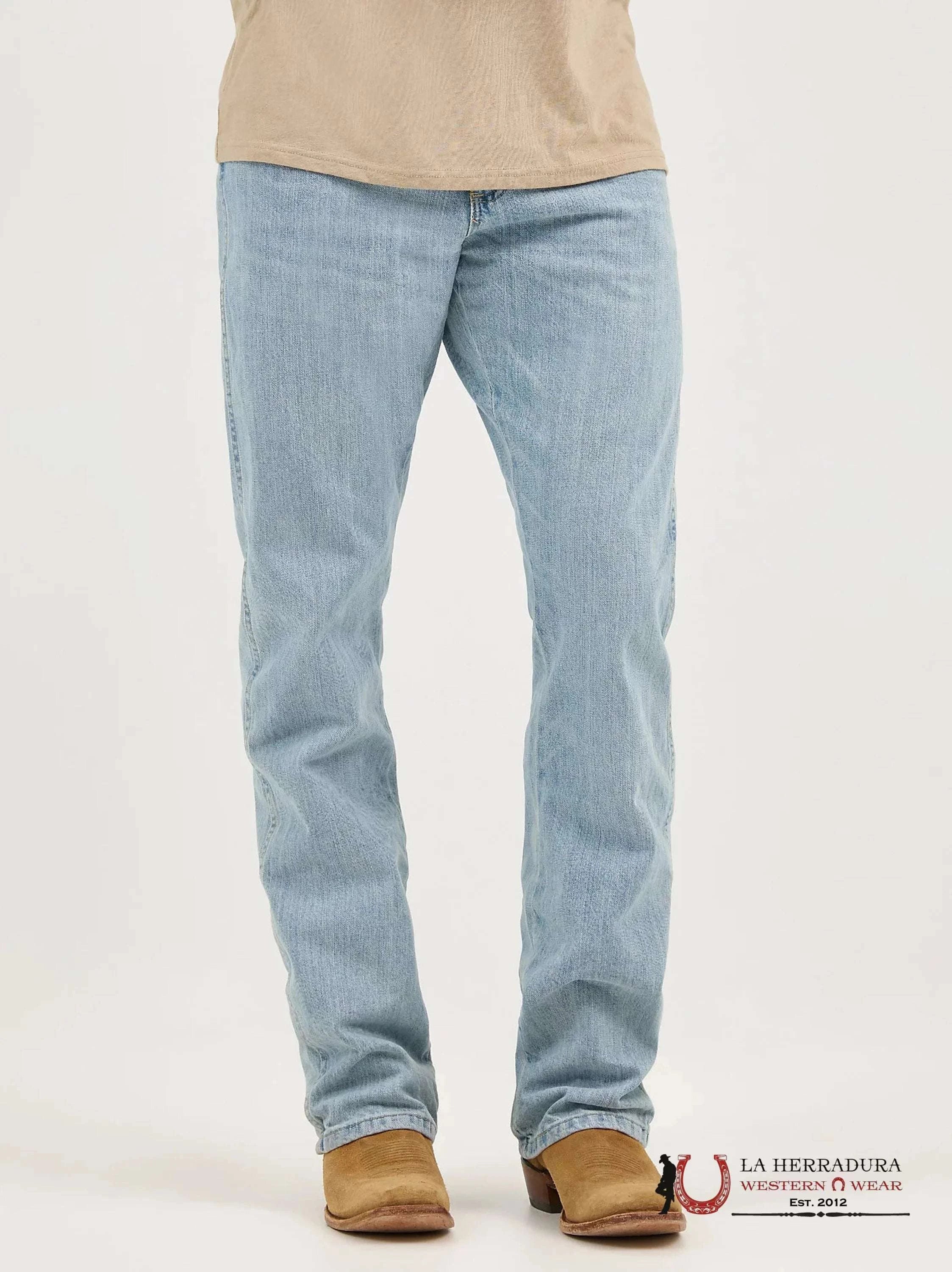 WRANGLER MEN’S JEANS RETRO RELAXED BOOT DARK BLUE WASH 10WRT20CR WRANGLER JEANS