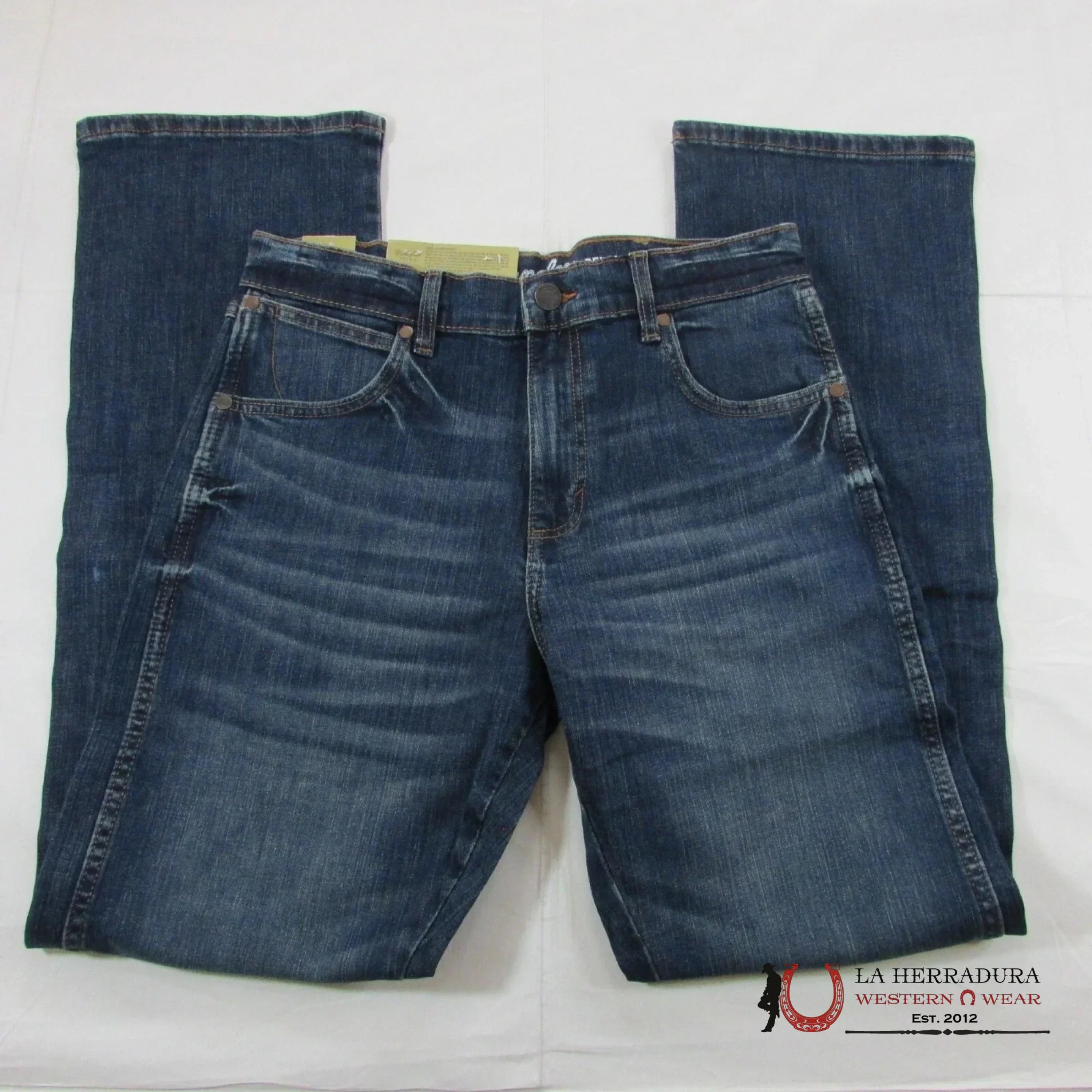 WRANGLER MEN’S JEANS RETRO RELAXED BOOT DARK BLUE WASH 112338535 WRT20 WRANGLER JEANS