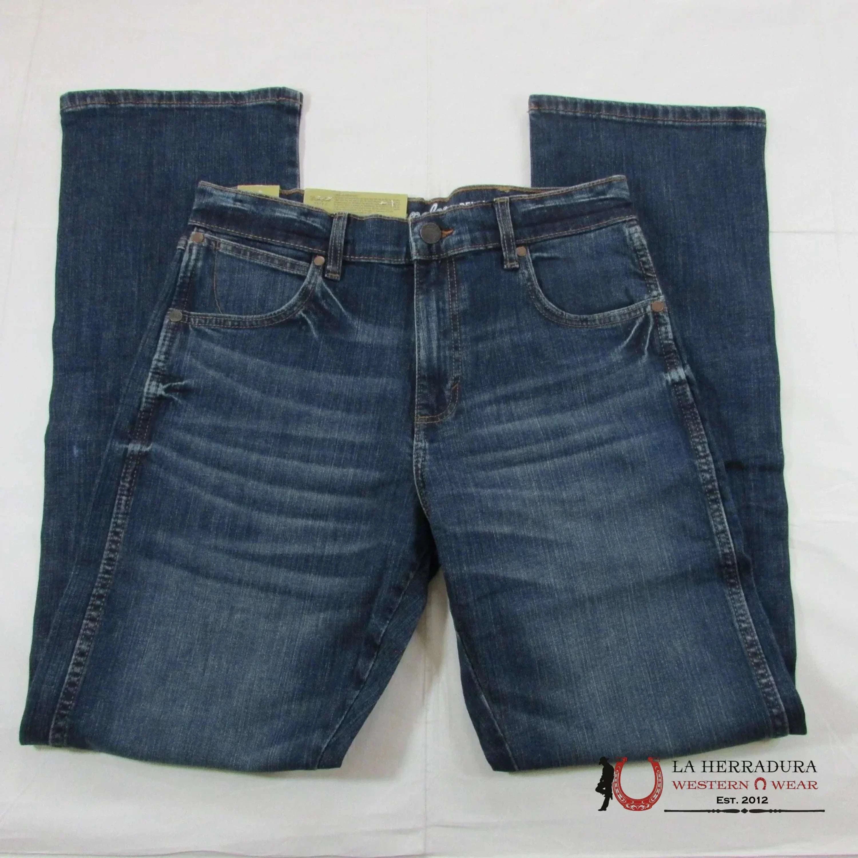 WRANGLER MEN’S JEANS RETRO RELAXED BOOT DARK BLUE WASH 112338535 WRT20 WRANGLER JEANS