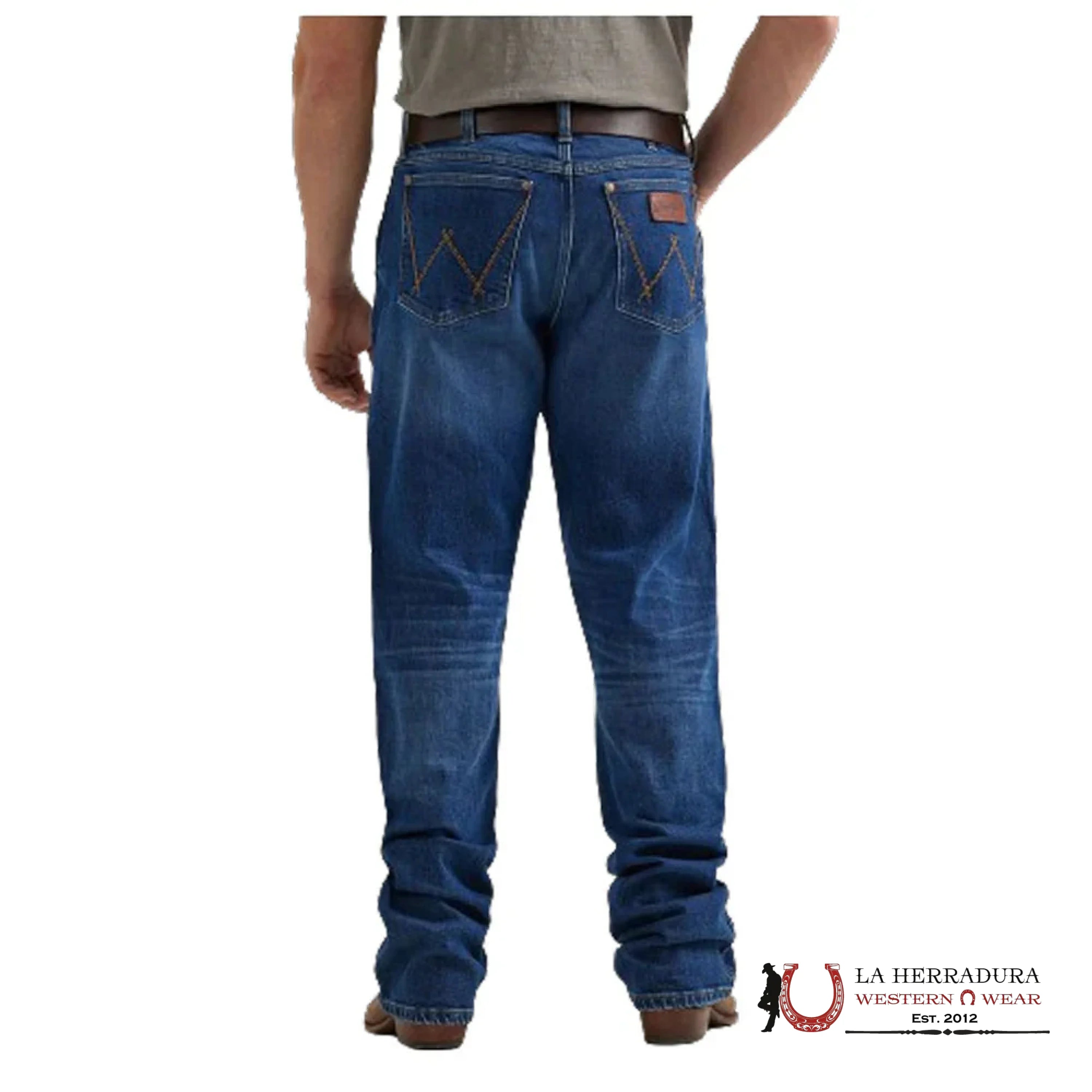 WRANGLER MEN’S JEANS RETRO RELAXED BOOT DARK BLUE WASH 112346889 WRT20 WRANGLER JEANS