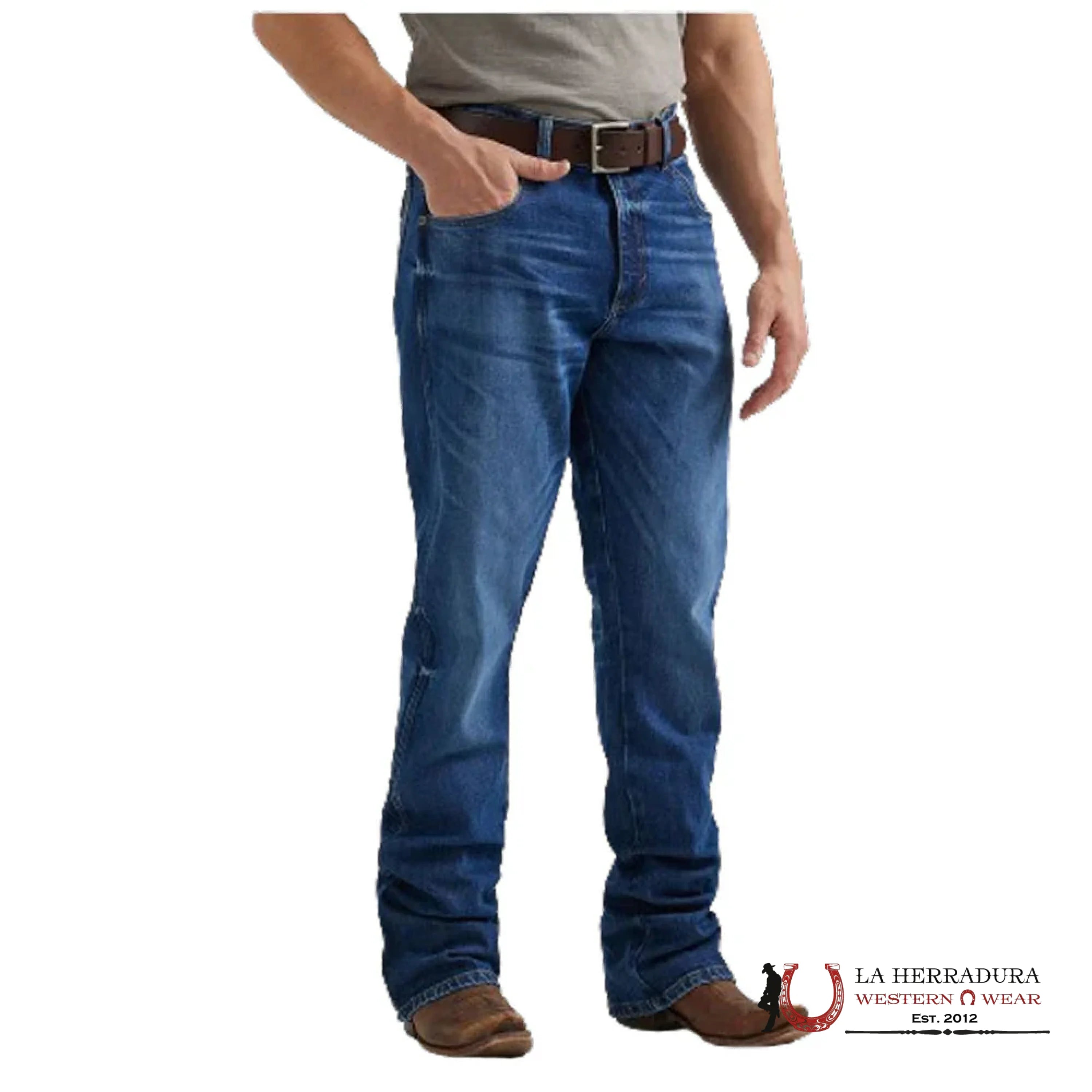 WRANGLER MEN’S JEANS RETRO RELAXED BOOT DARK BLUE WASH 112346889 WRT20 WRANGLER JEANS