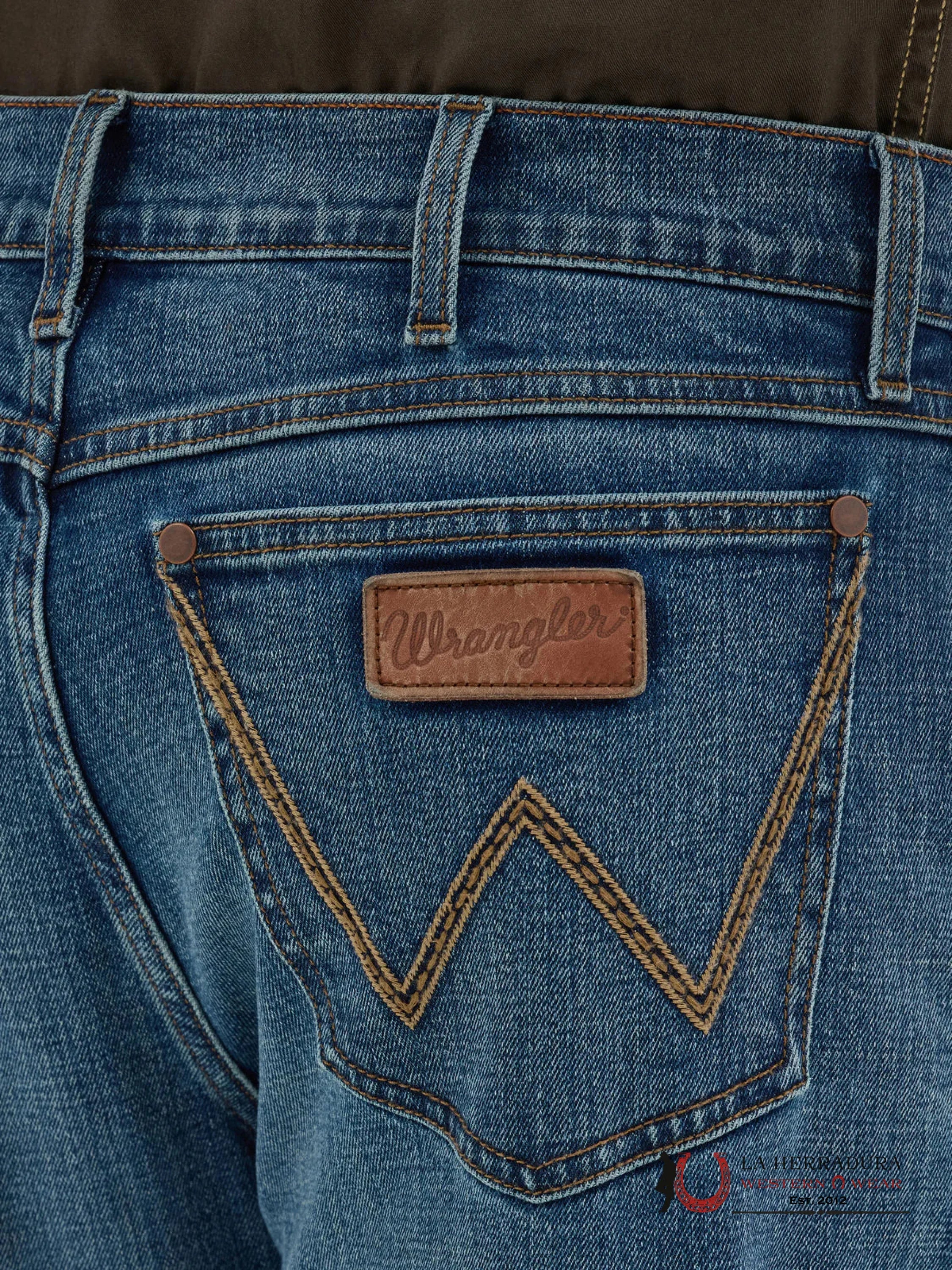 WRANGLER MEN’S JEANS RETRO RELAXED BOOT DARK BLUE WASH 112358247 WRT20 WRANGLER JEANS