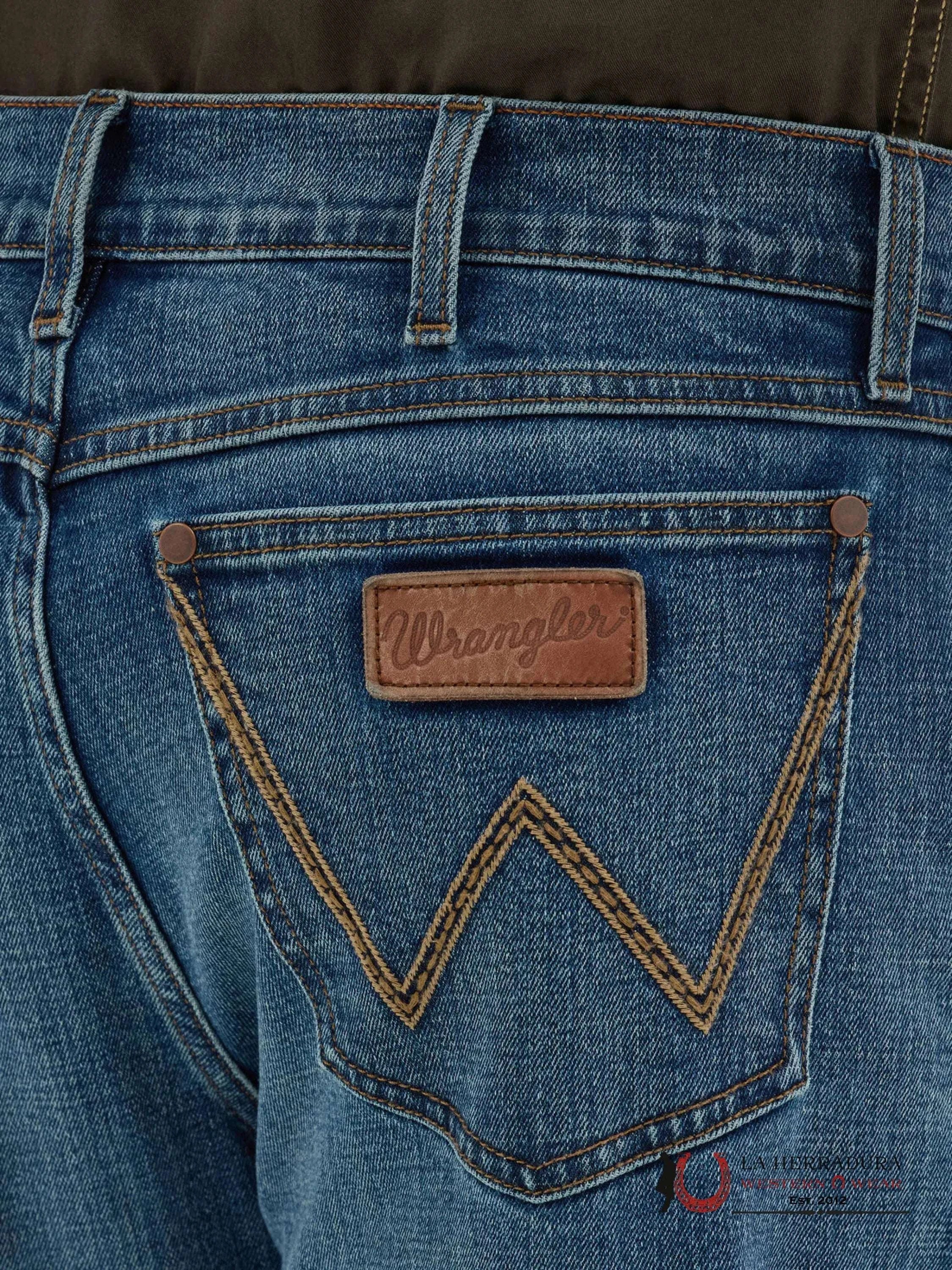 WRANGLER MEN’S JEANS RETRO RELAXED BOOT DARK BLUE WASH 112358247 WRT20 WRANGLER JEANS