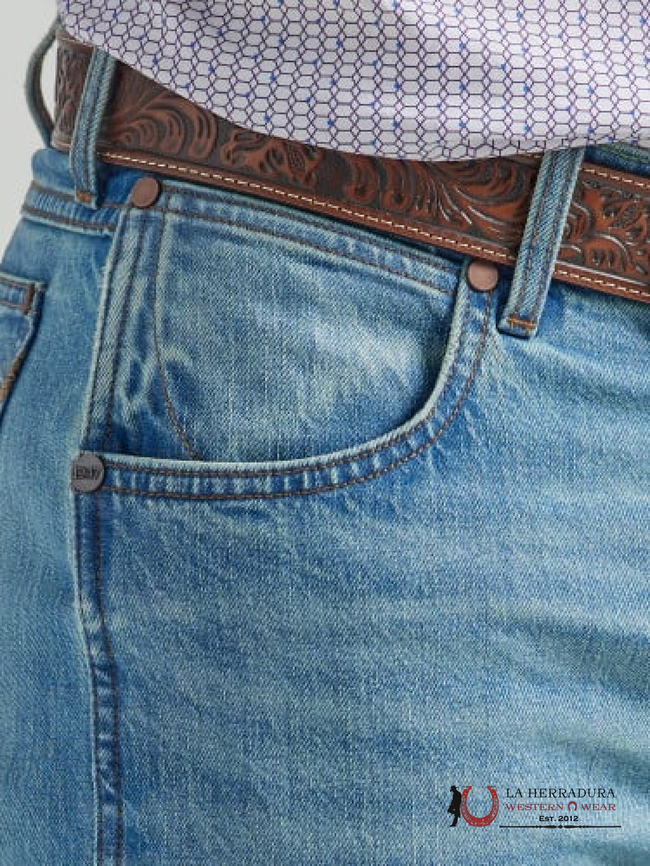 WRANGLER MEN’S JEANS RETRO RELAXED BOOT DARK BLUE WASH 112360970 WRT20 WRANGLER JEANS