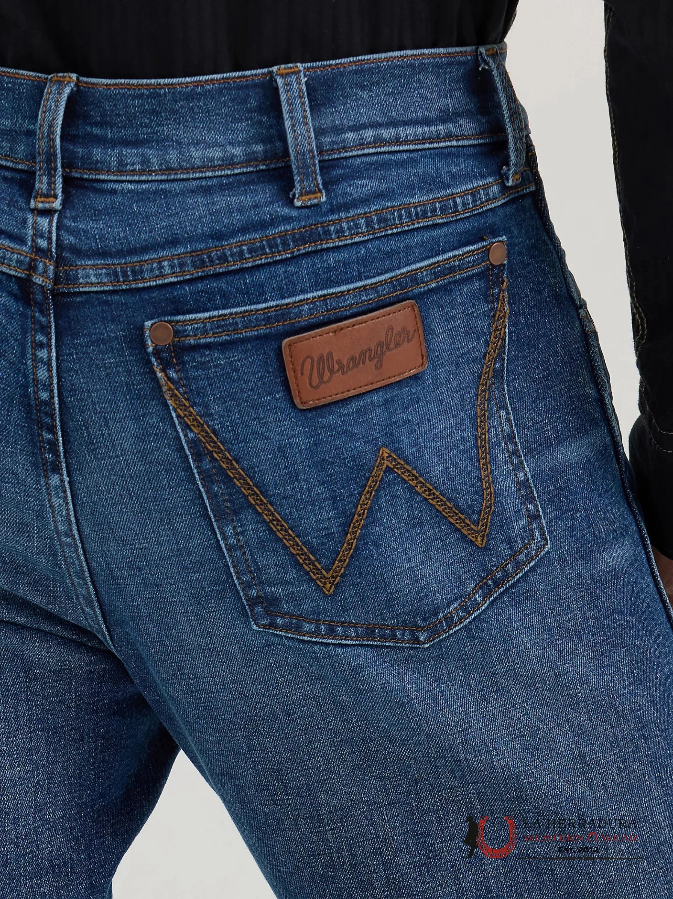 WRANGLER MEN’S JEANS RETRO RELAXED BOOT DARK BLUE WASH 112338535 WRT20 WRANGLER JEANS