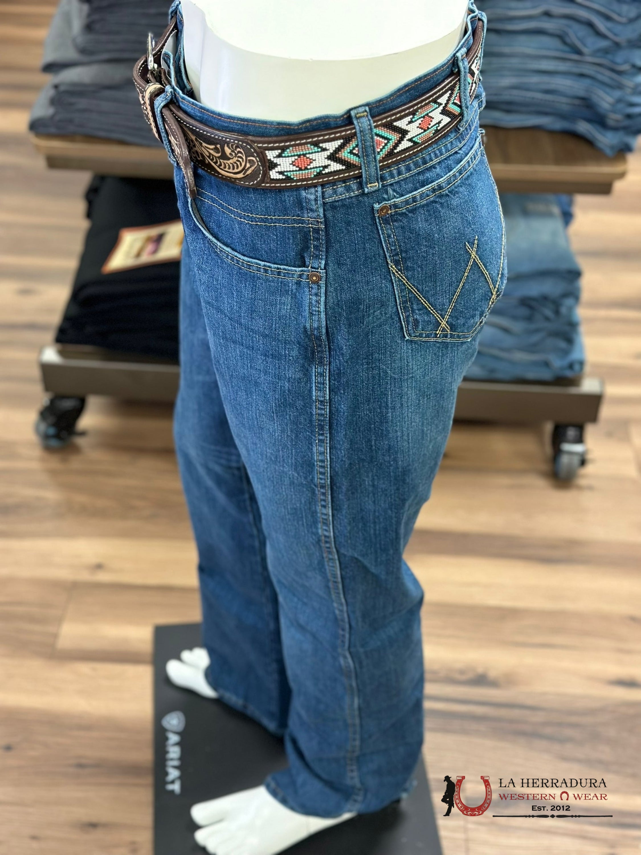 Wrangler Men’s Jeans Retro Relaxed Boot Tb Wash 10Wrt20Tb