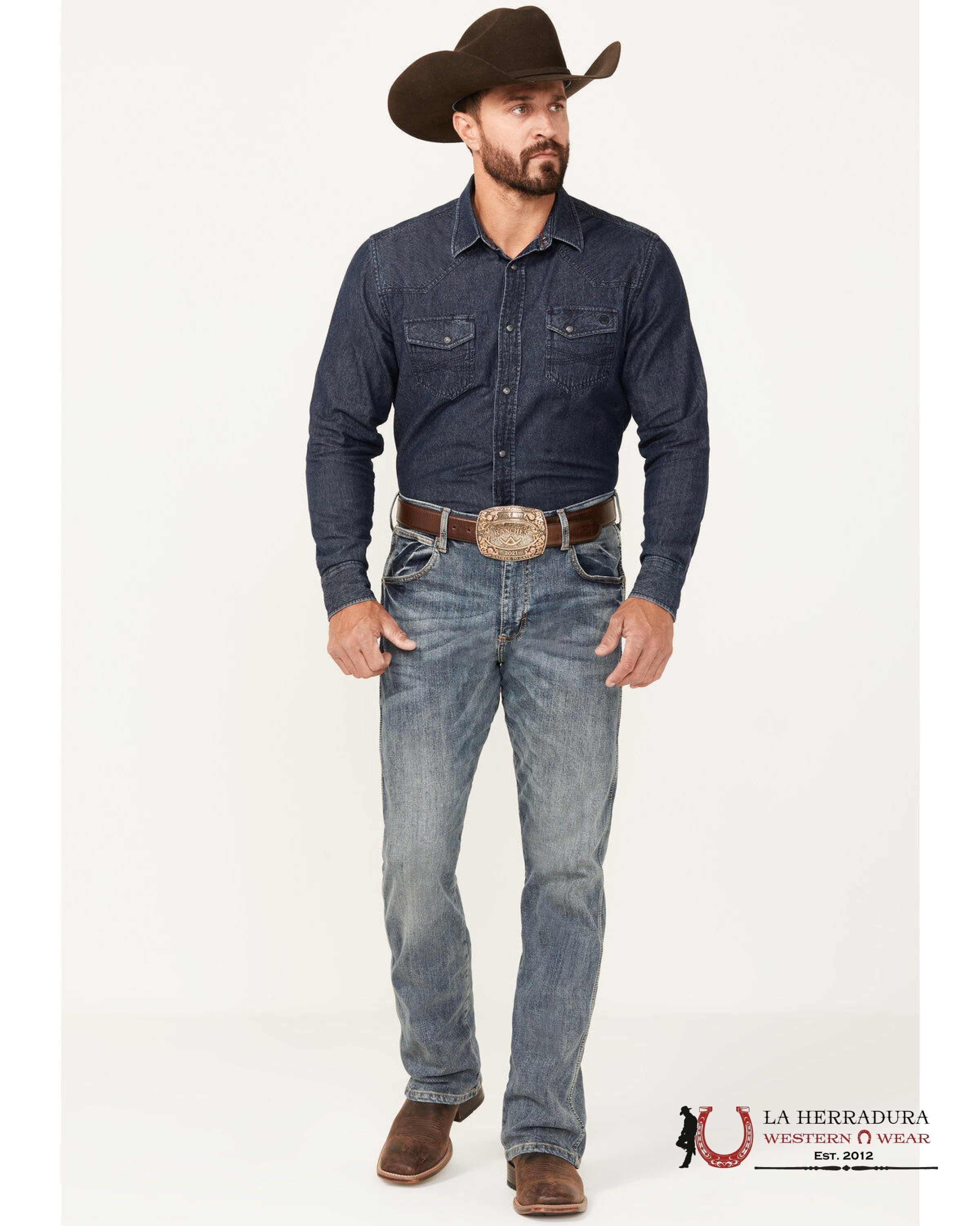 WRANGLER MEN’S JEANS RETRO SLIM BOOT 1077MWZGL WRANGLER JEANS