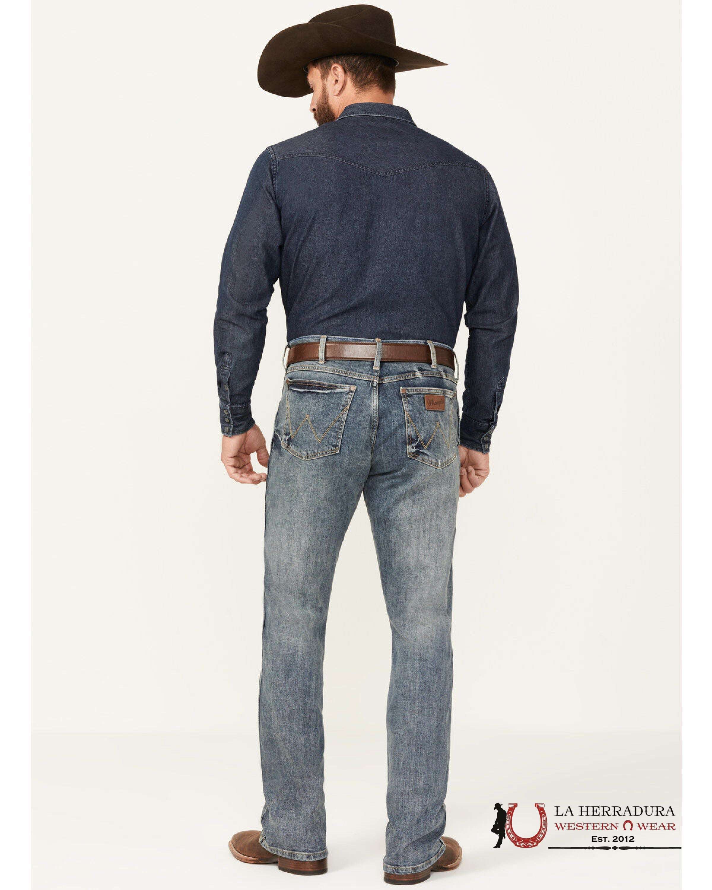 WRANGLER MEN’S JEANS RETRO SLIM BOOT 1077MWZGL WRANGLER JEANS
