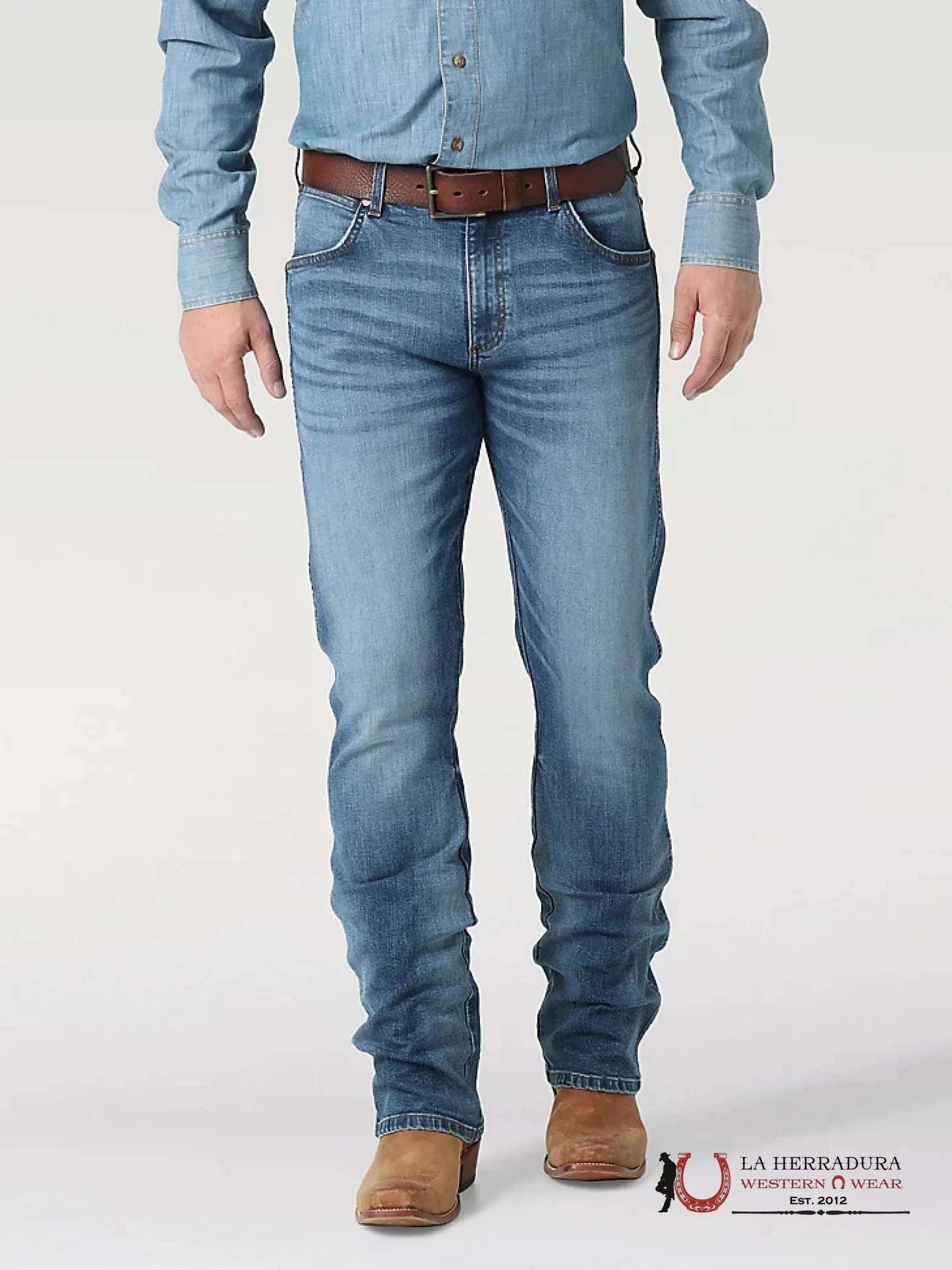 WRANGLER MEN’S JEANS RETRO SLIM BOOT 112317887 - 77MWZ WRANGLER JEANS