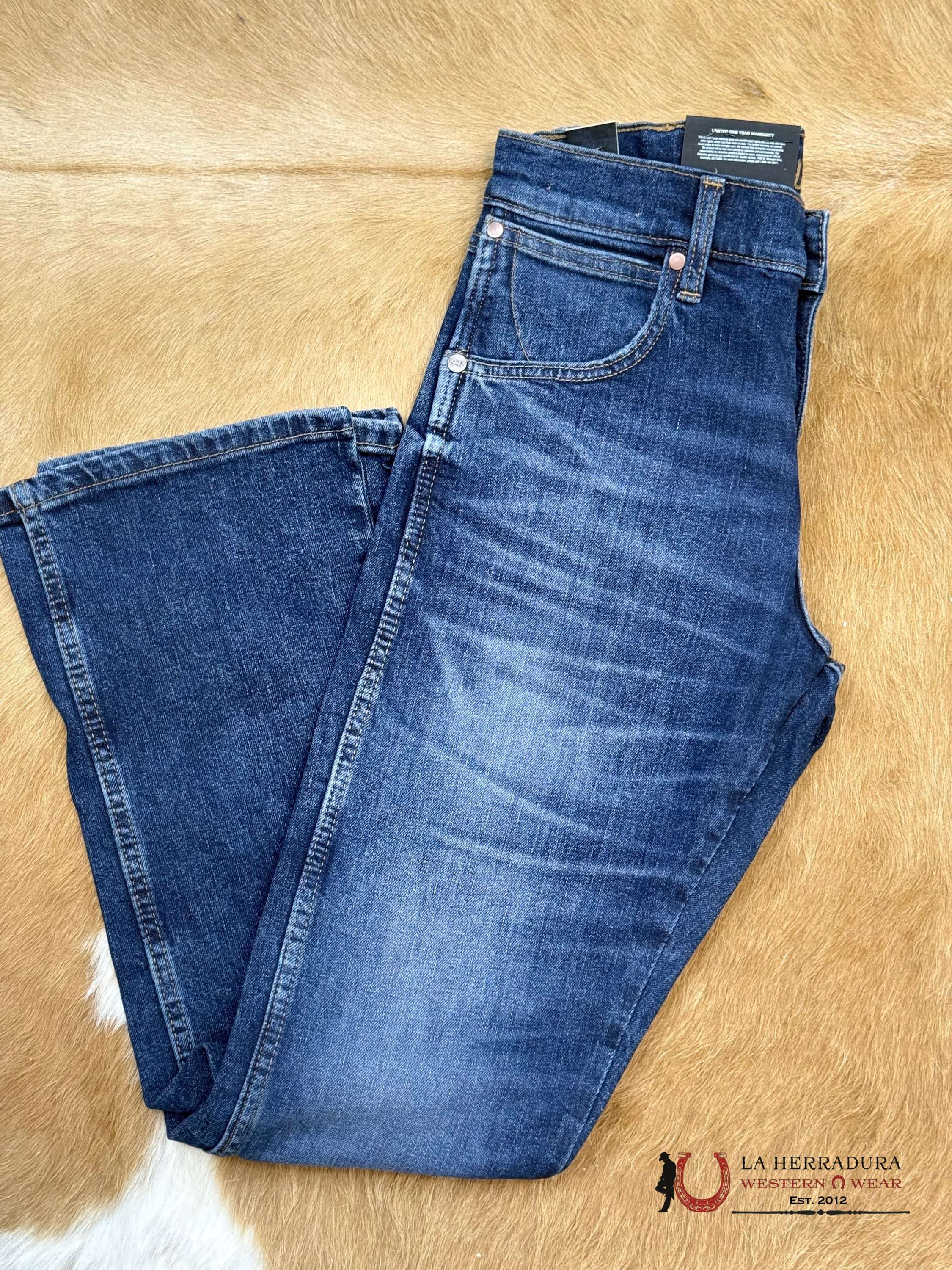 WRANGLER MEN’S JEANS RETRO SLIM BOOT 112338526 (77MWP) WRANGLER JEANS