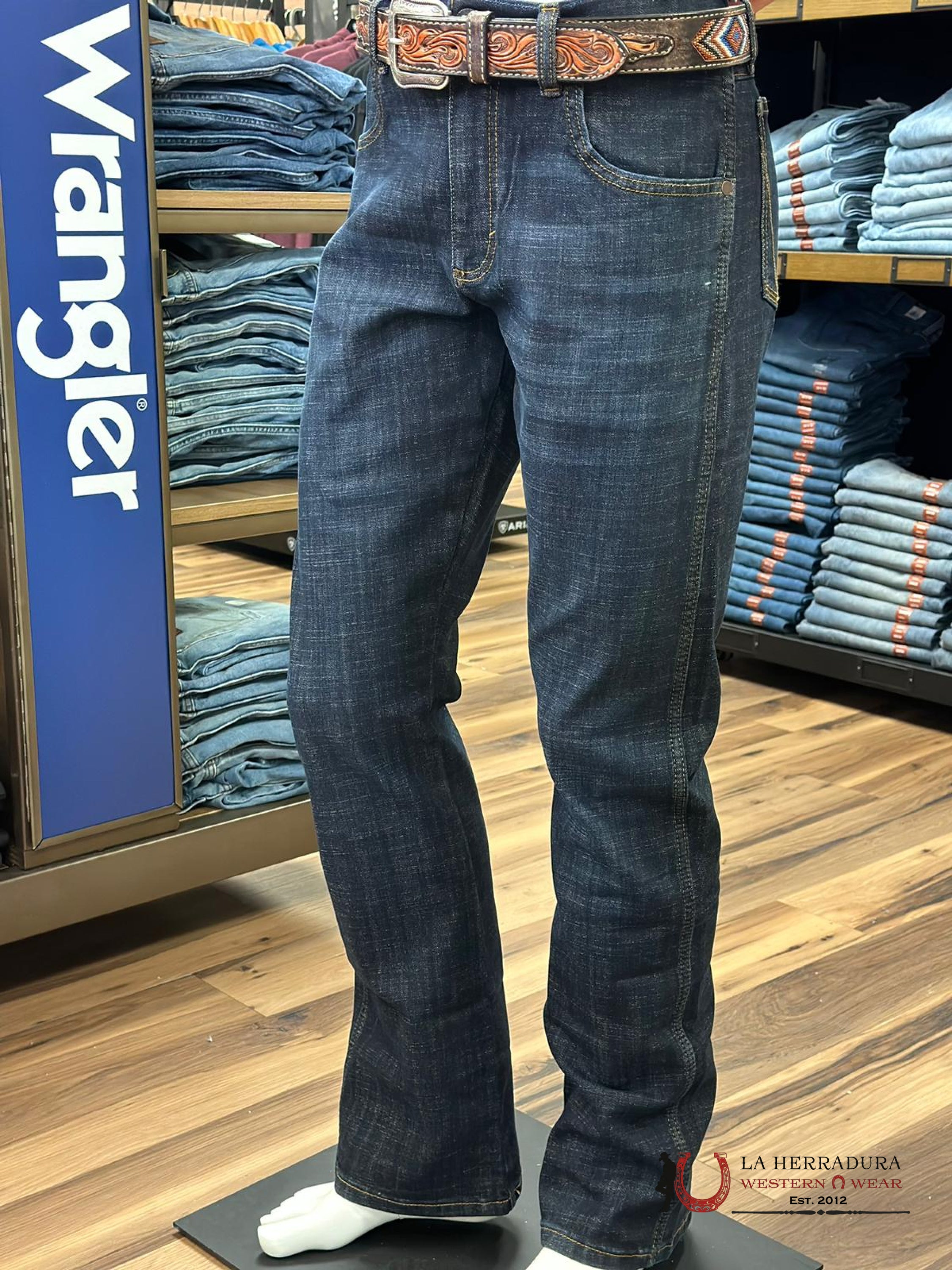 Wrangler Men’s Jeans Retro Slim Boot Dax 1077Mwzdx