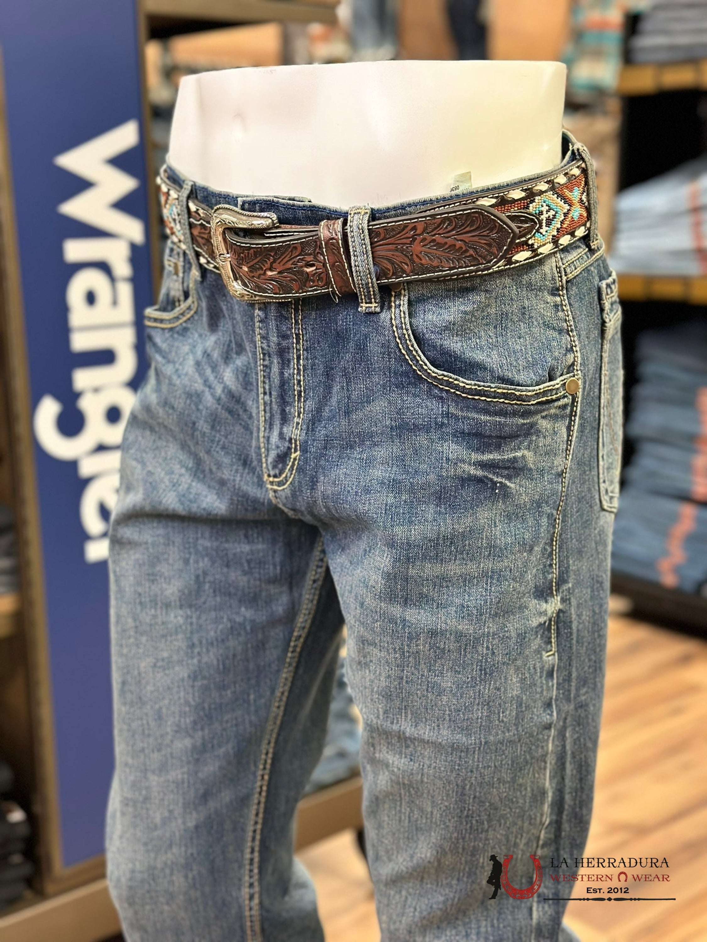 Wrangler Men’s Jeans Retro Slim Boot Layton 10Wlt77Ly