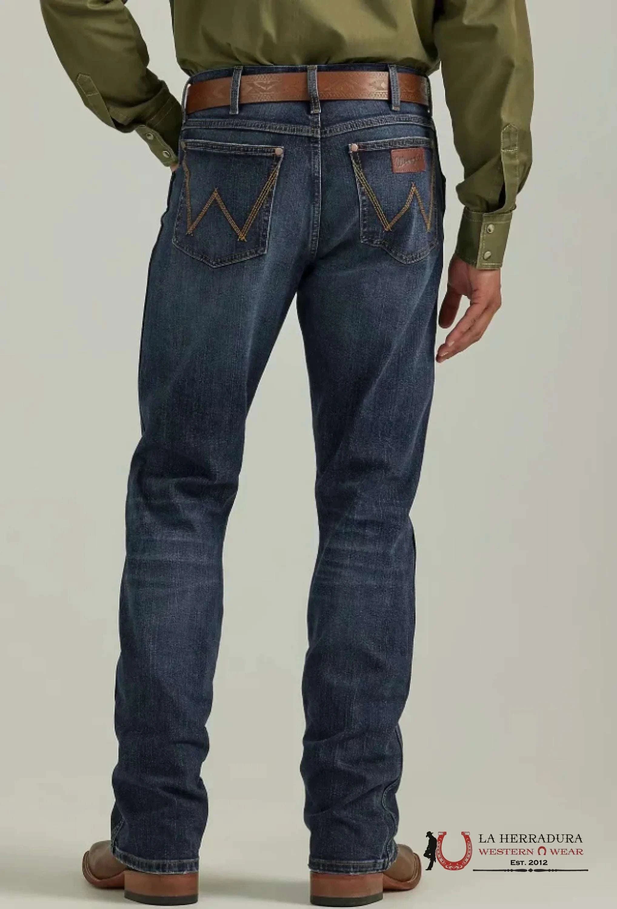 WRANGLER MEN’S JEANS RETRO SLIM BOOT LAYTON 112338523 (77MWZ) WRANGLER JEANS