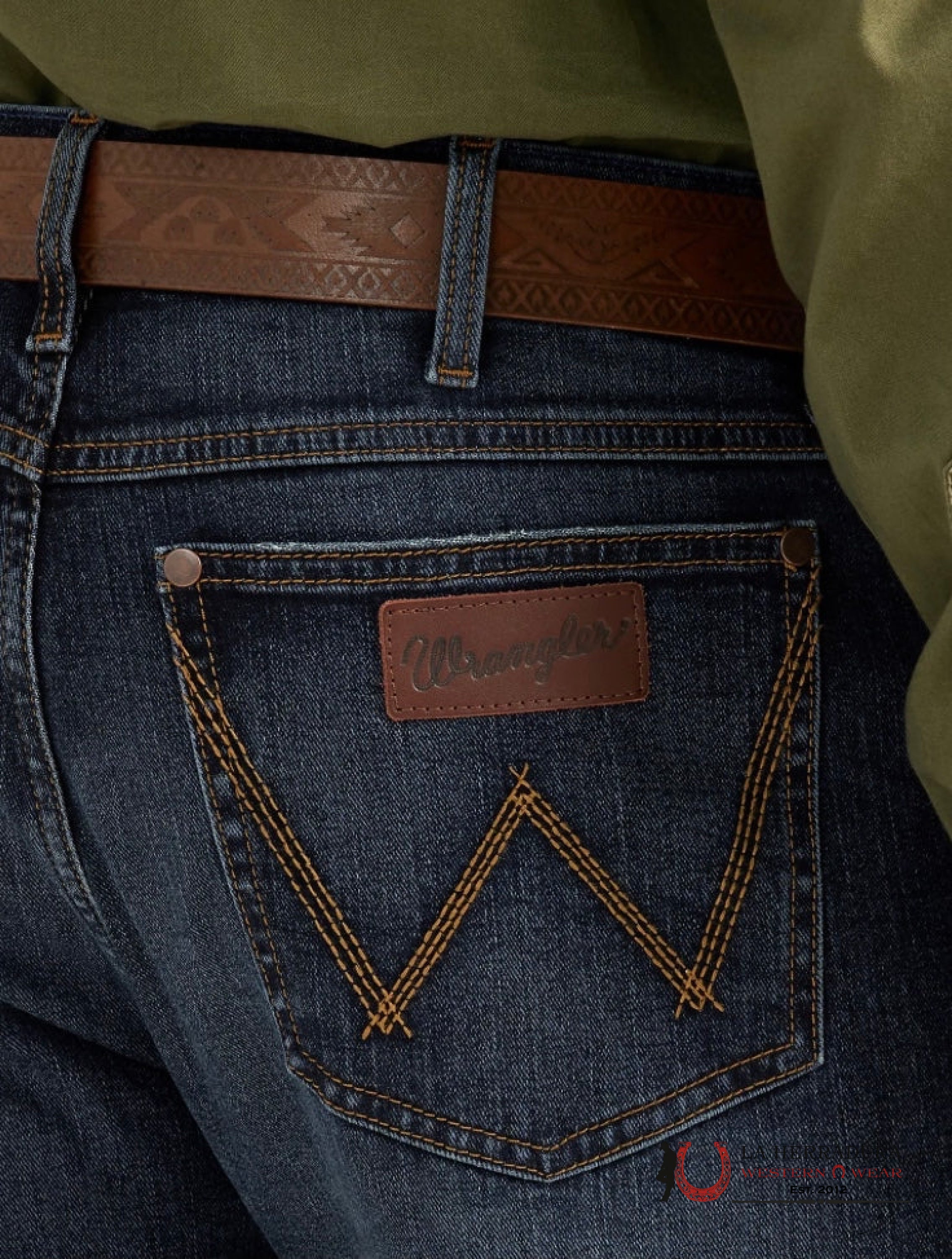 WRANGLER MEN’S JEANS RETRO SLIM BOOT LAYTON 112338523 (77MWZ) WRANGLER JEANS