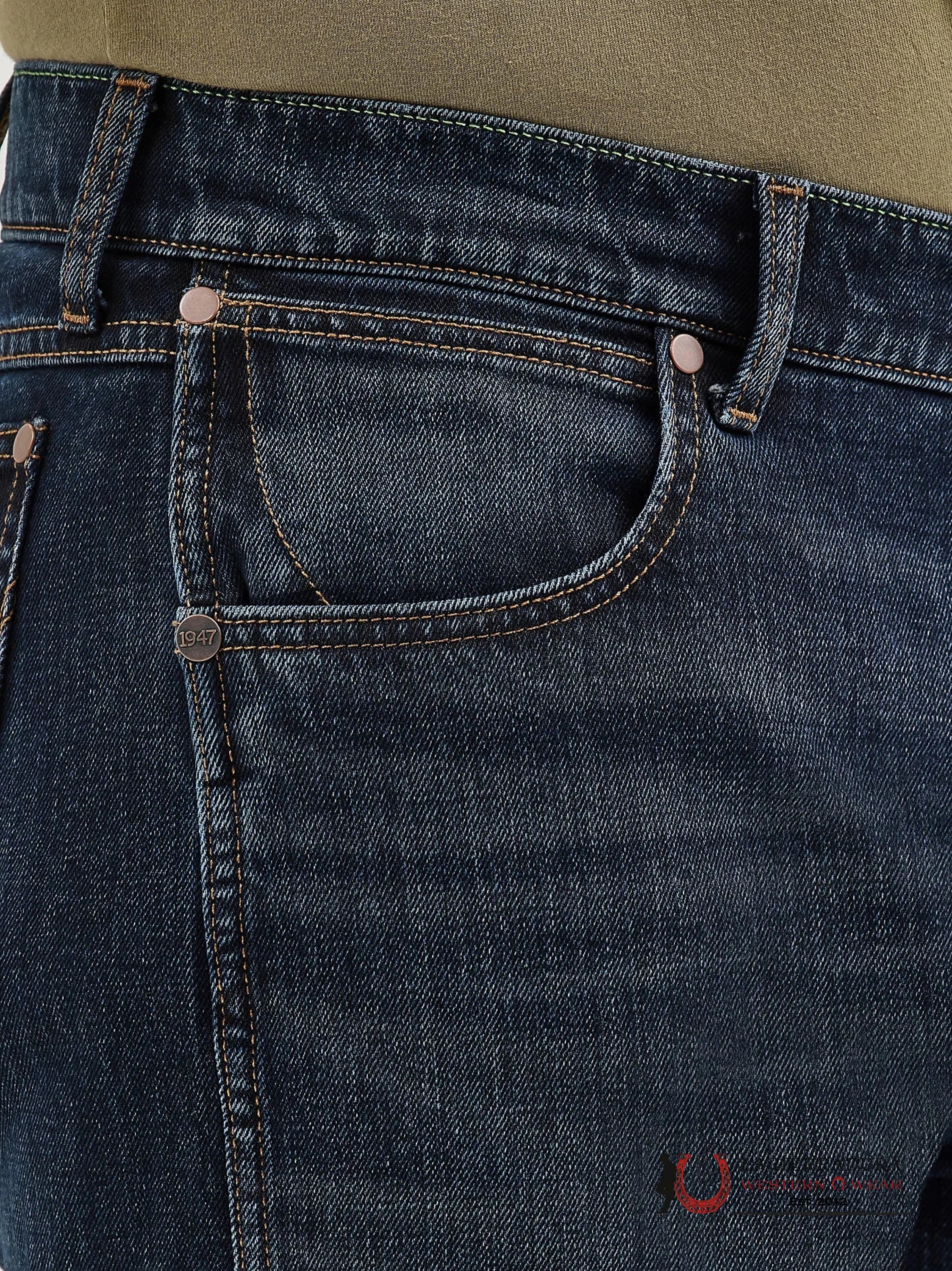 WRANGLER MEN’S JEANS RETRO SLIM STRAIGHT COTTONWOOD 112367881 88MWZ WRANGLER JEANS