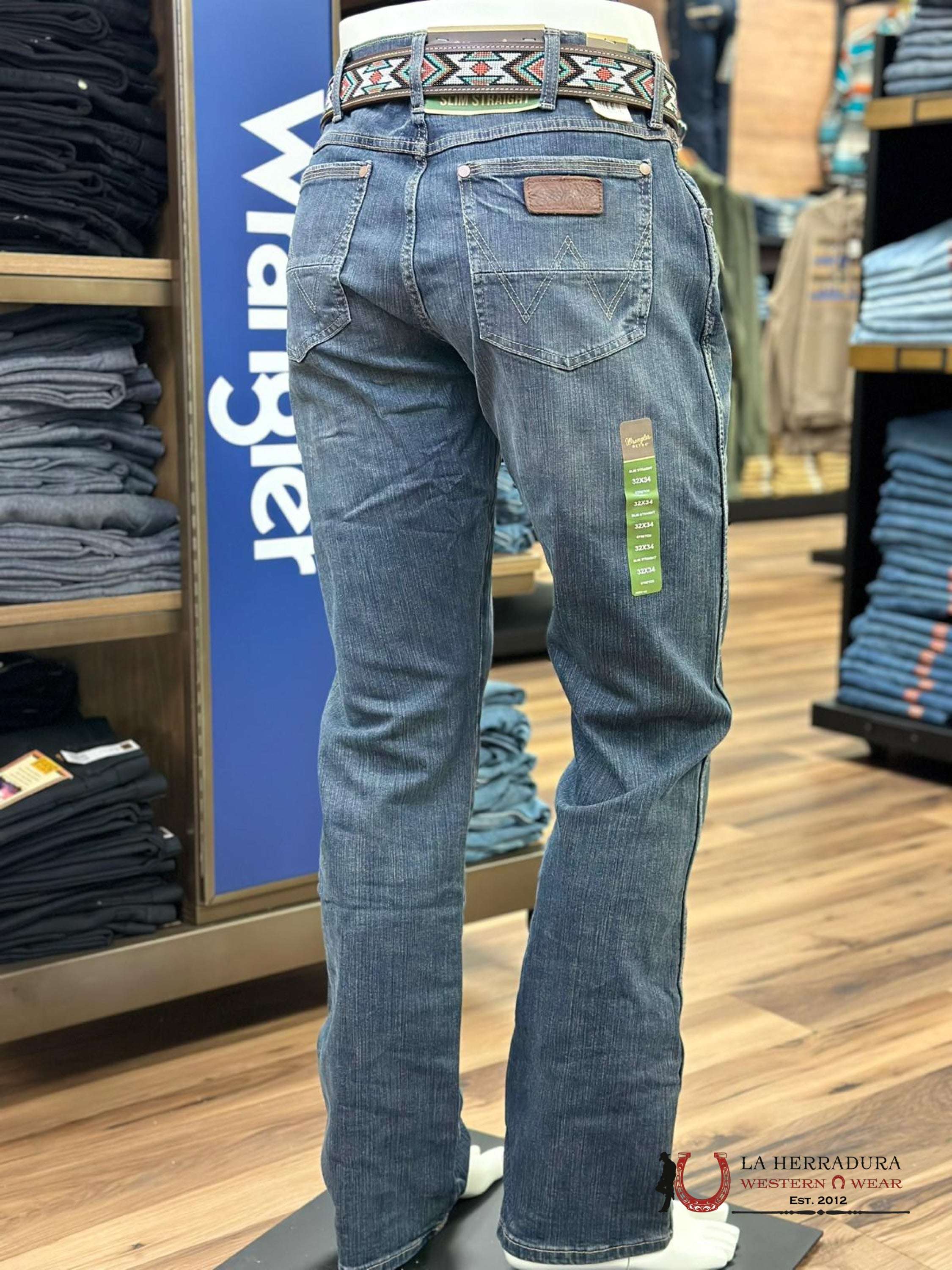 Wrangler Men’s Jeans Retro Slim Straight Jerome 1088Mwzjm