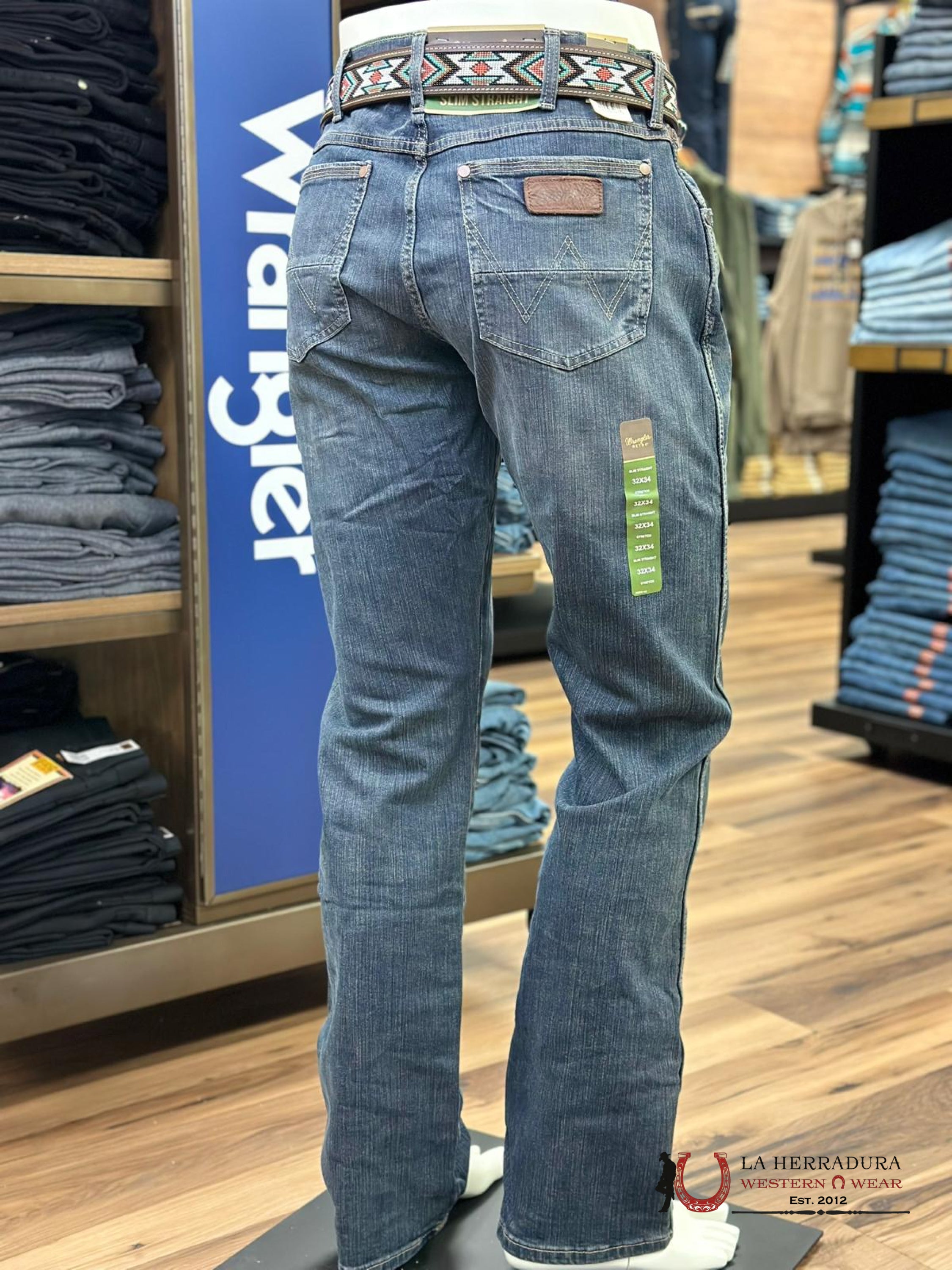 Wrangler Men’s Jeans Retro Slim Straight Jerome 1088Mwzjm