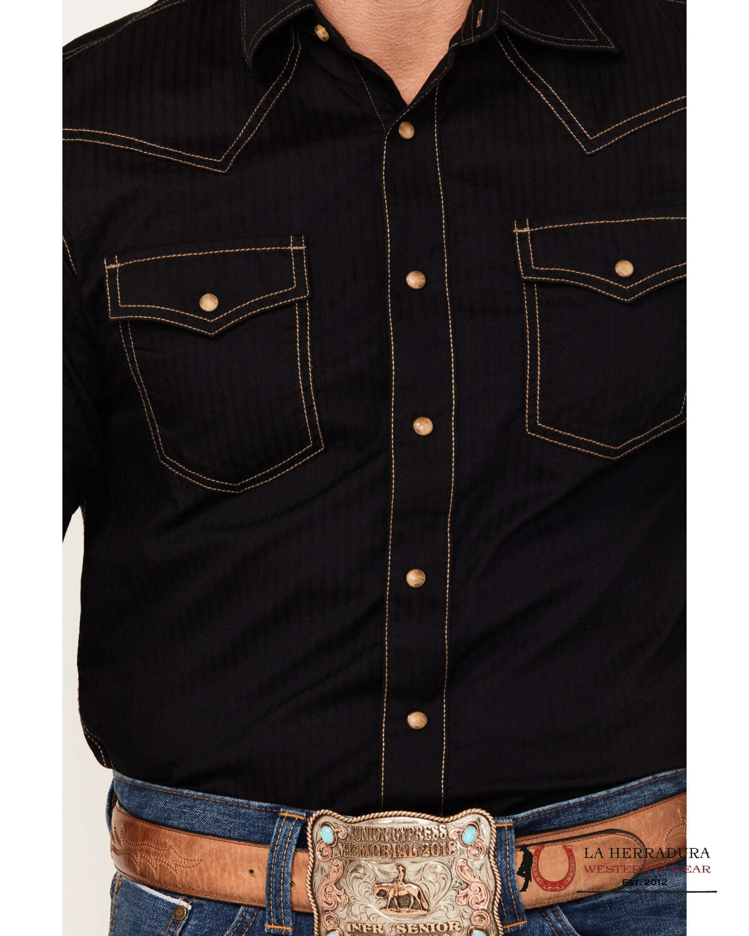 WRANGLER MENS RETRO LONG SLEEVE SOLID COLOR SHIRT MVR532X ROPA HOMBRES