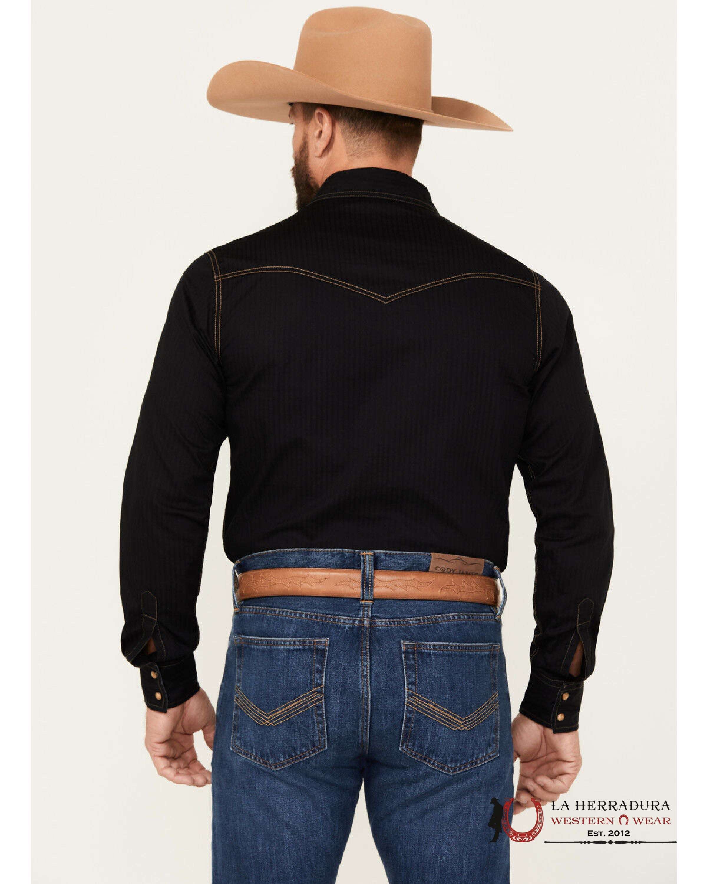 WRANGLER MENS RETRO LONG SLEEVE SOLID COLOR SHIRT MVR532X ROPA HOMBRES
