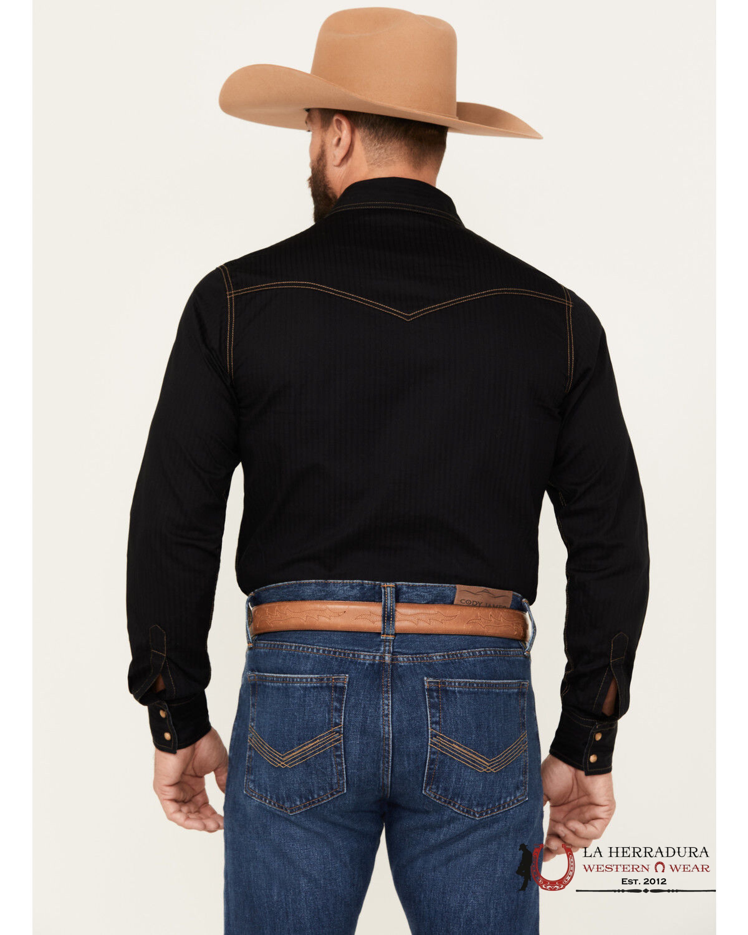 WRANGLER MENS RETRO LONG SLEEVE SOLID COLOR SHIRT MVR532X ROPA HOMBRES