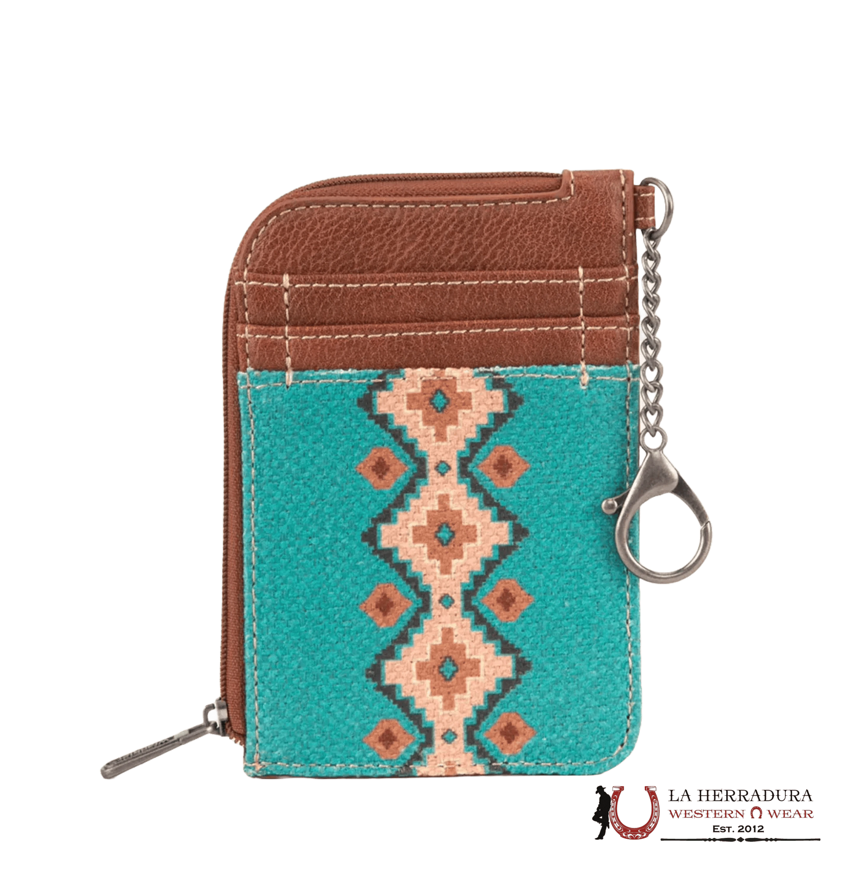 WRANGLER Mini Turquoise Card Case WALLET ROPA MUJERES