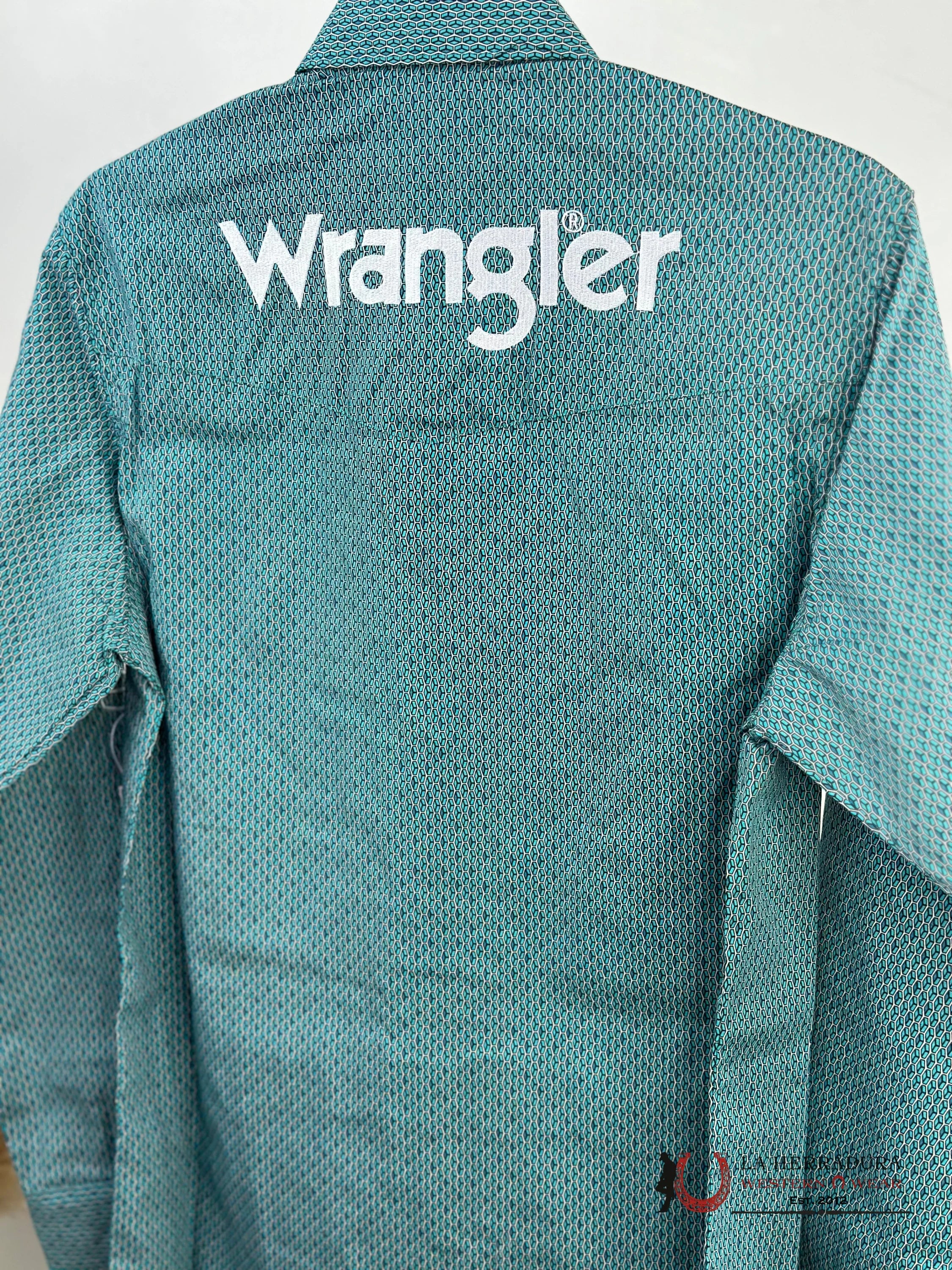 Wrangler Ocean Snap Long Sleeve Shirt Ropa Hombres