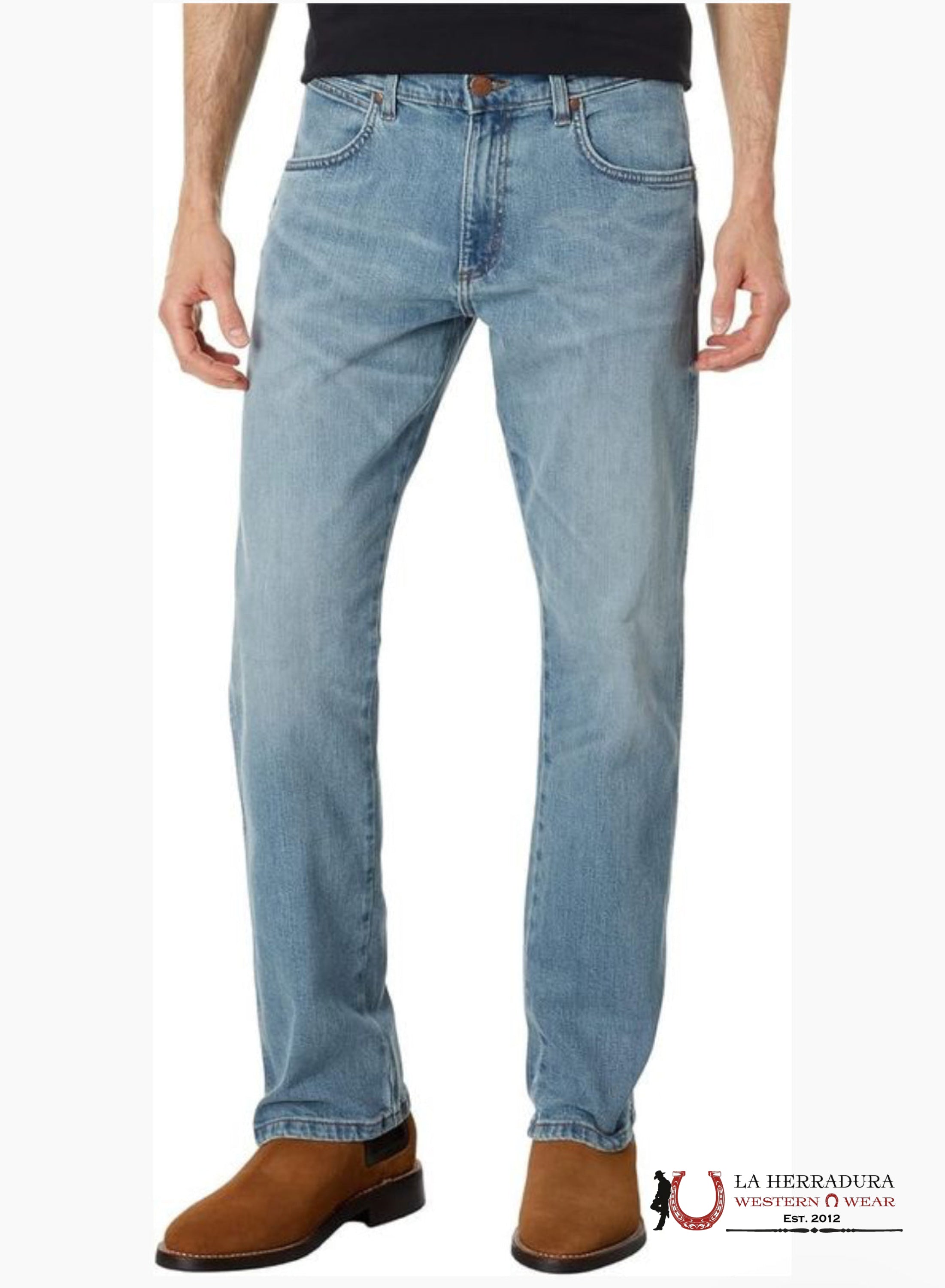 Wrangler® Retro® Premium Slim Straight Green Jean - 112330383 WRANGLER JEANS