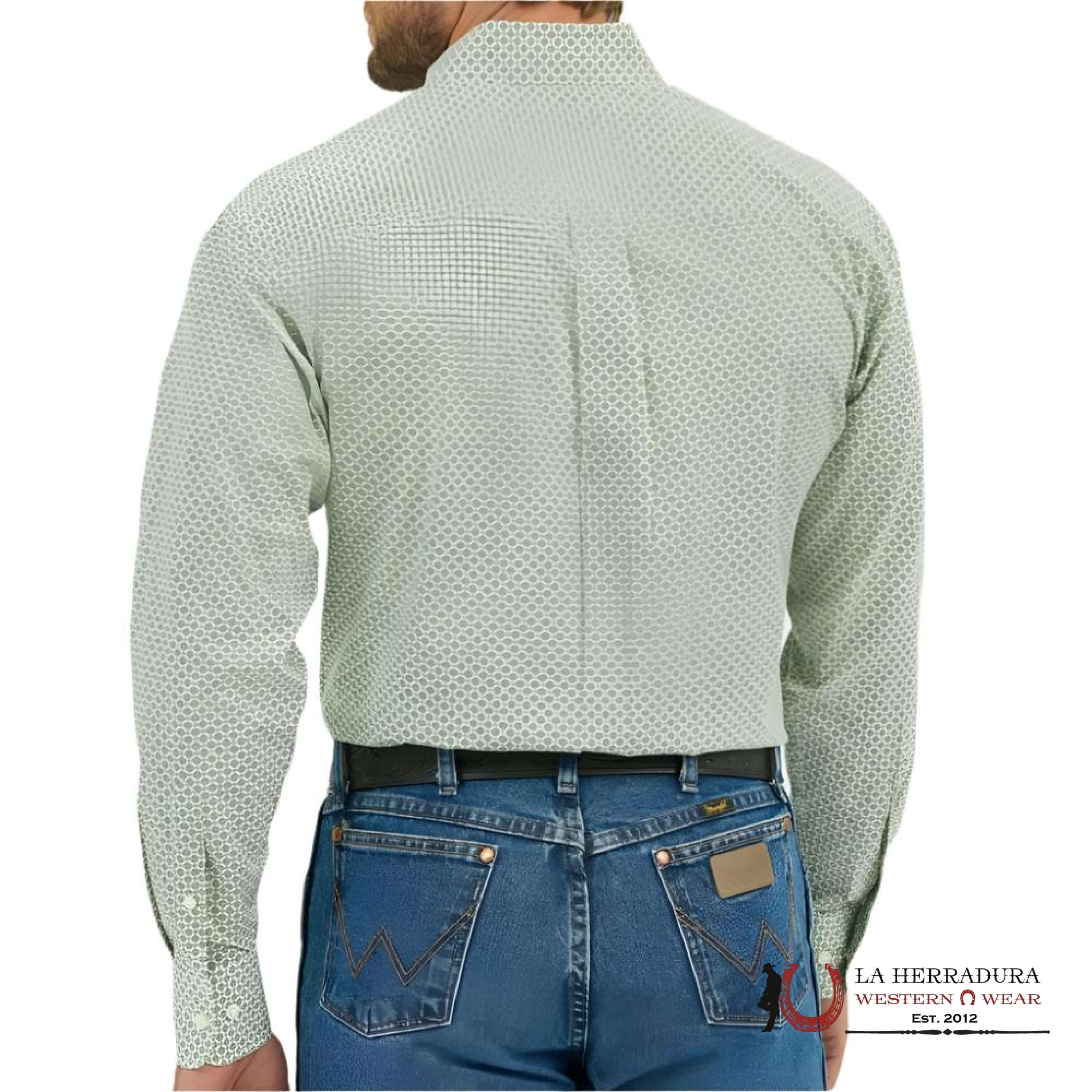 Wrangler Relaxed Fit Geo Print Shirt Ropa Hombres
