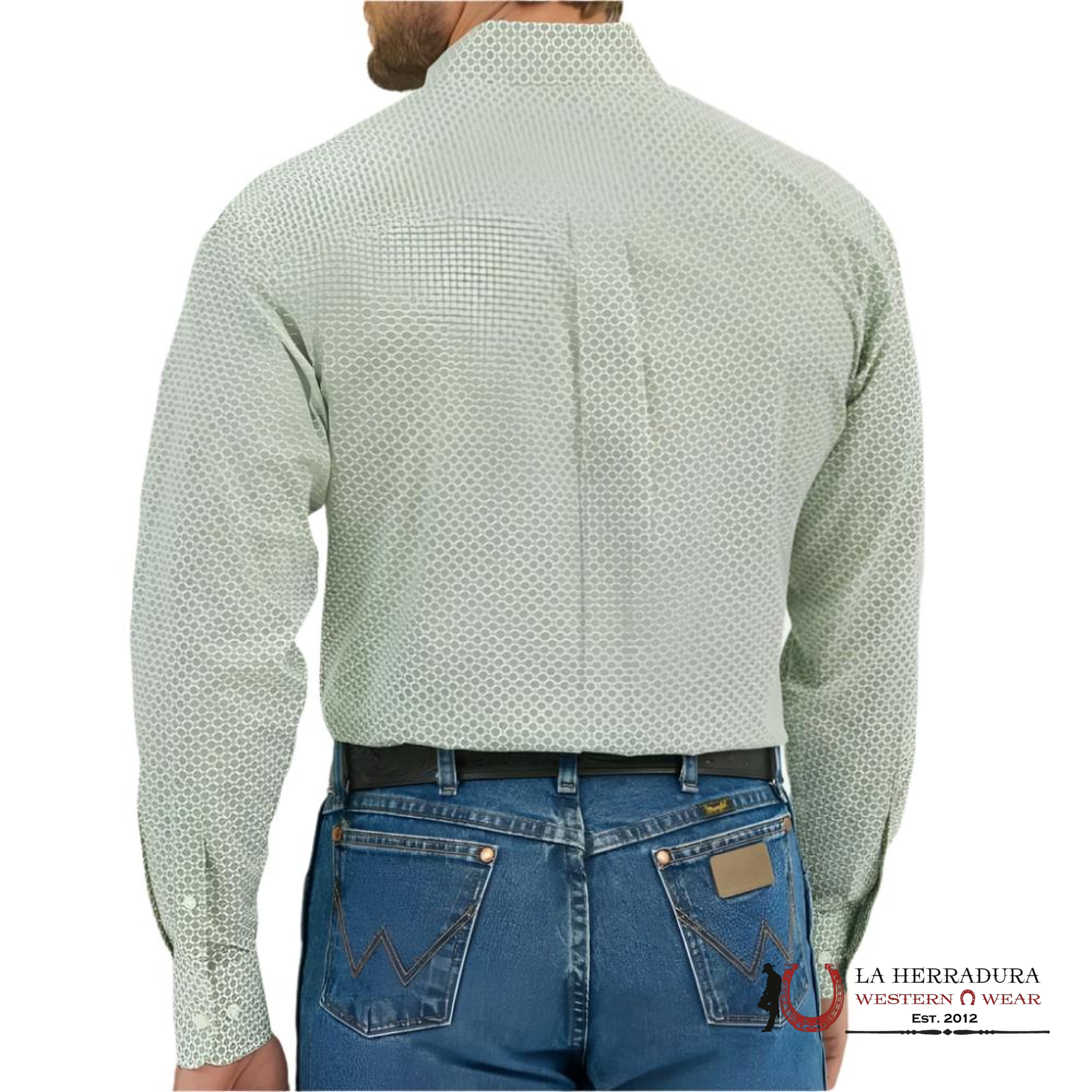 Wrangler Relaxed Fit Geo Print Shirt Ropa Hombres