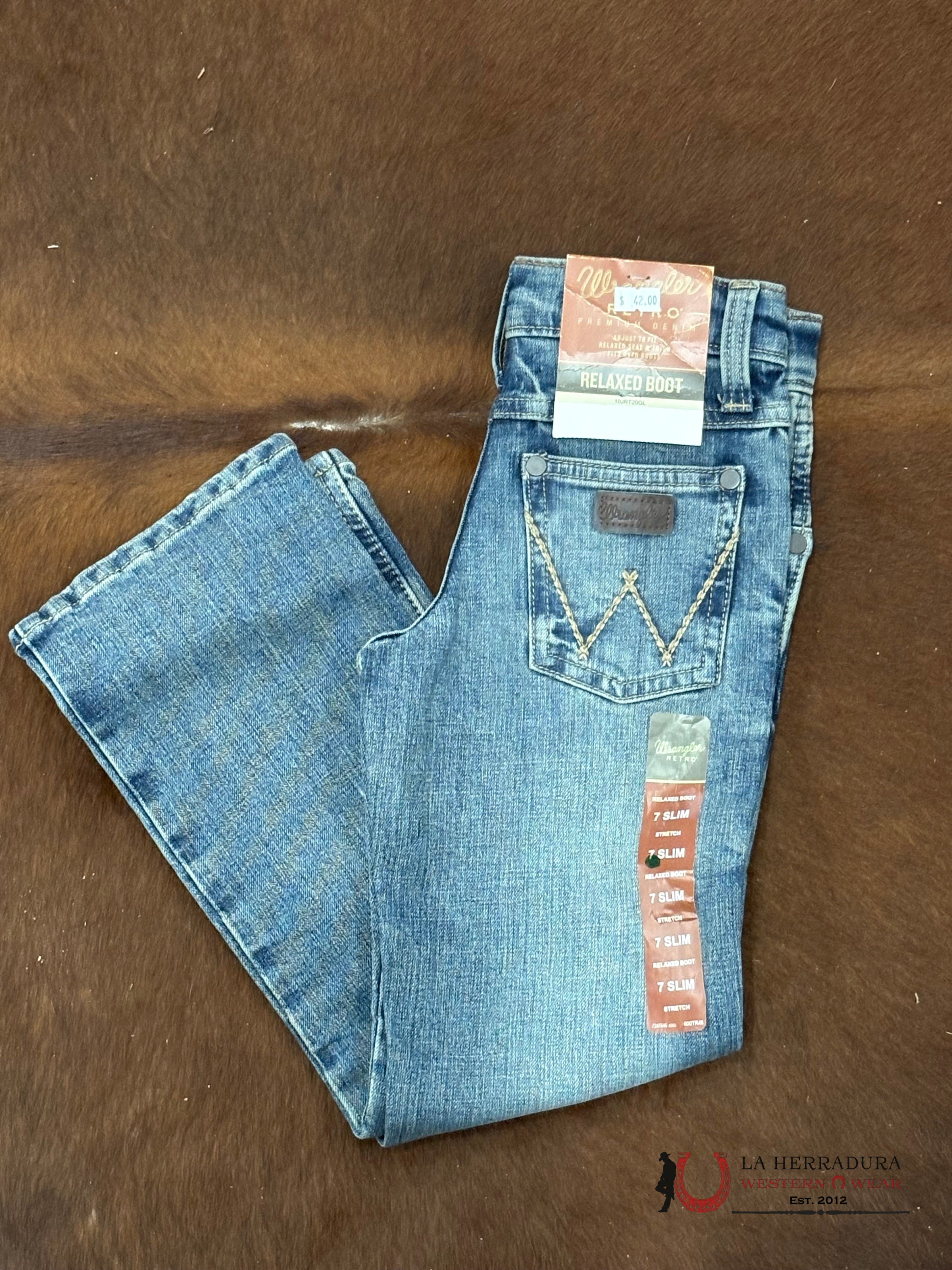 WRANGLER RETRO BOYS RELAXED BOOT 10JRT20GL NIÑOS