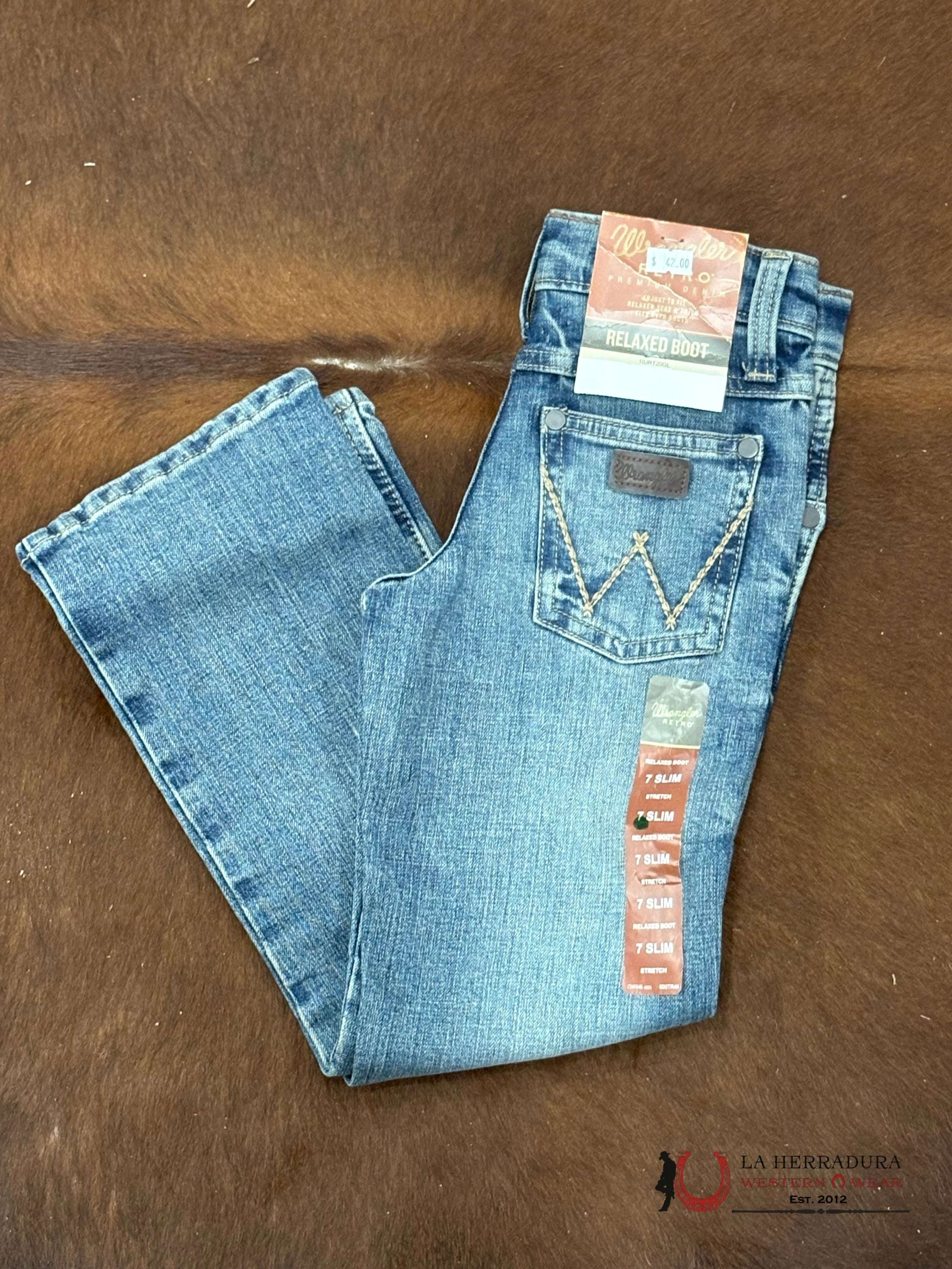 WRANGLER RETRO BOYS RELAXED BOOT 10JRT20GL NIÑOS