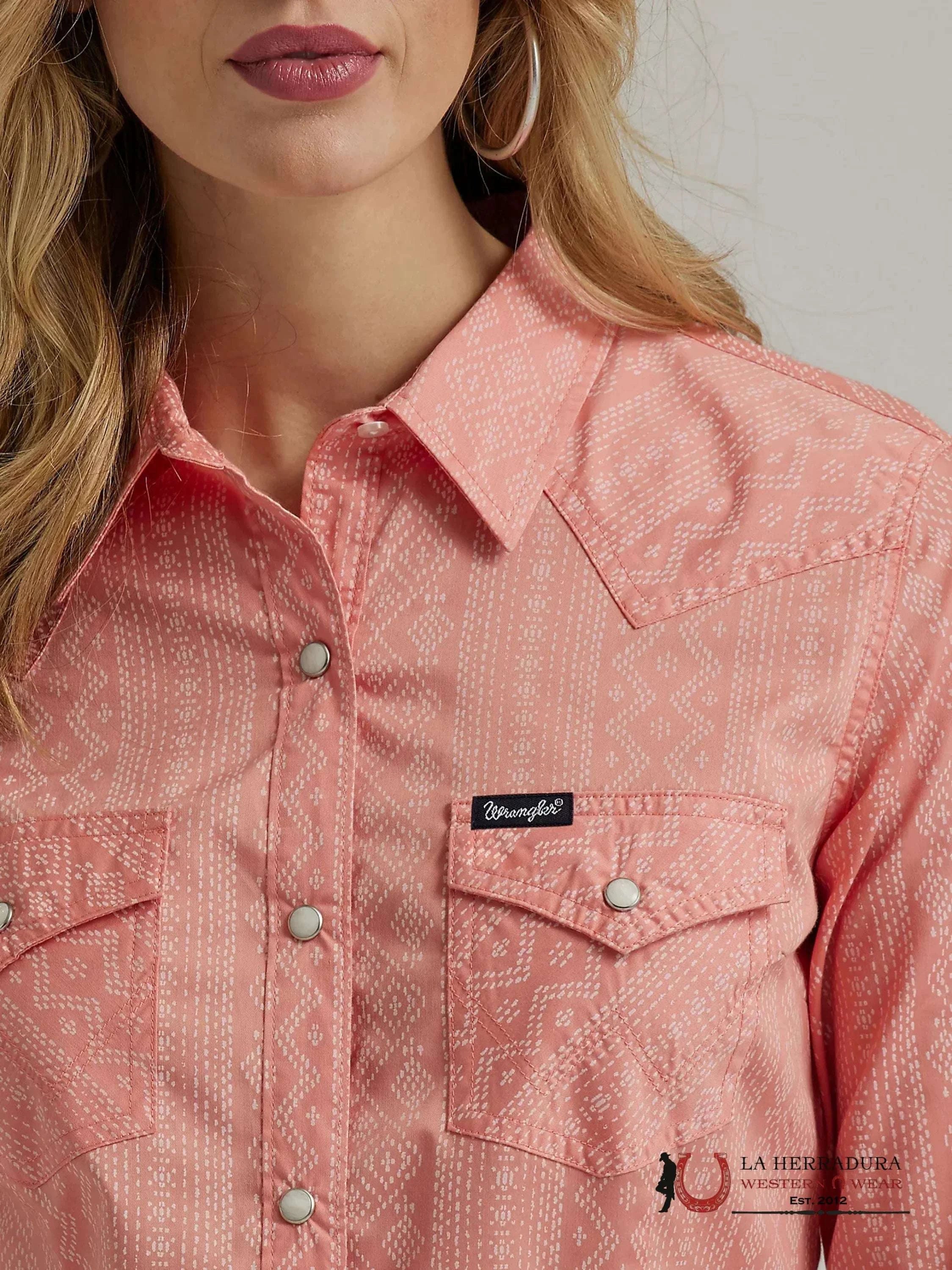 WRANGLER RETRO PINK Striped 112345311 ROPA MUJERES