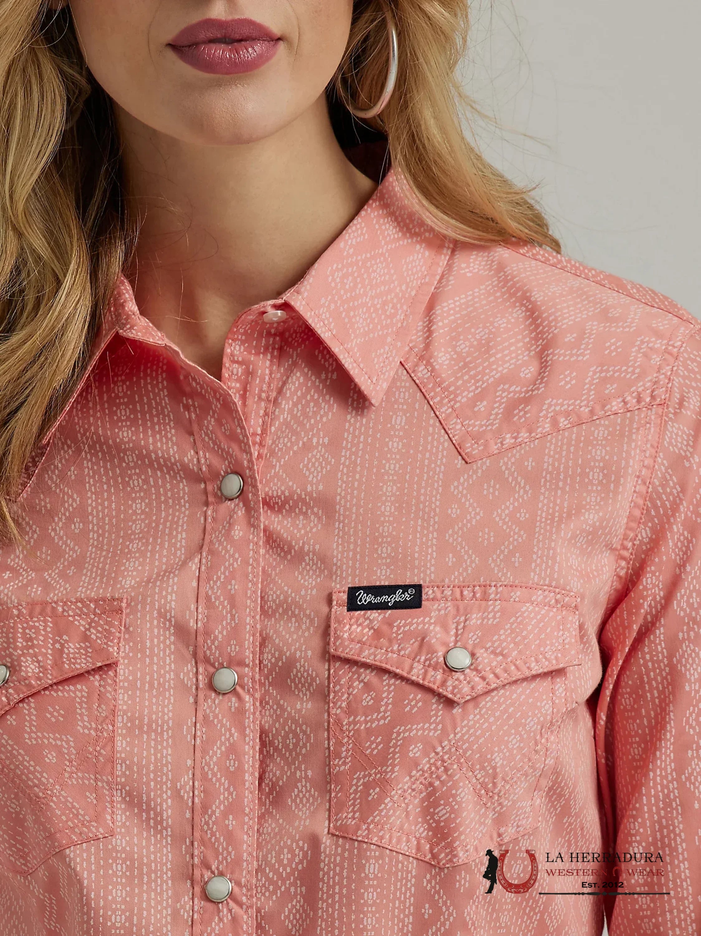 WRANGLER RETRO PINK Striped 112345311 ROPA MUJERES