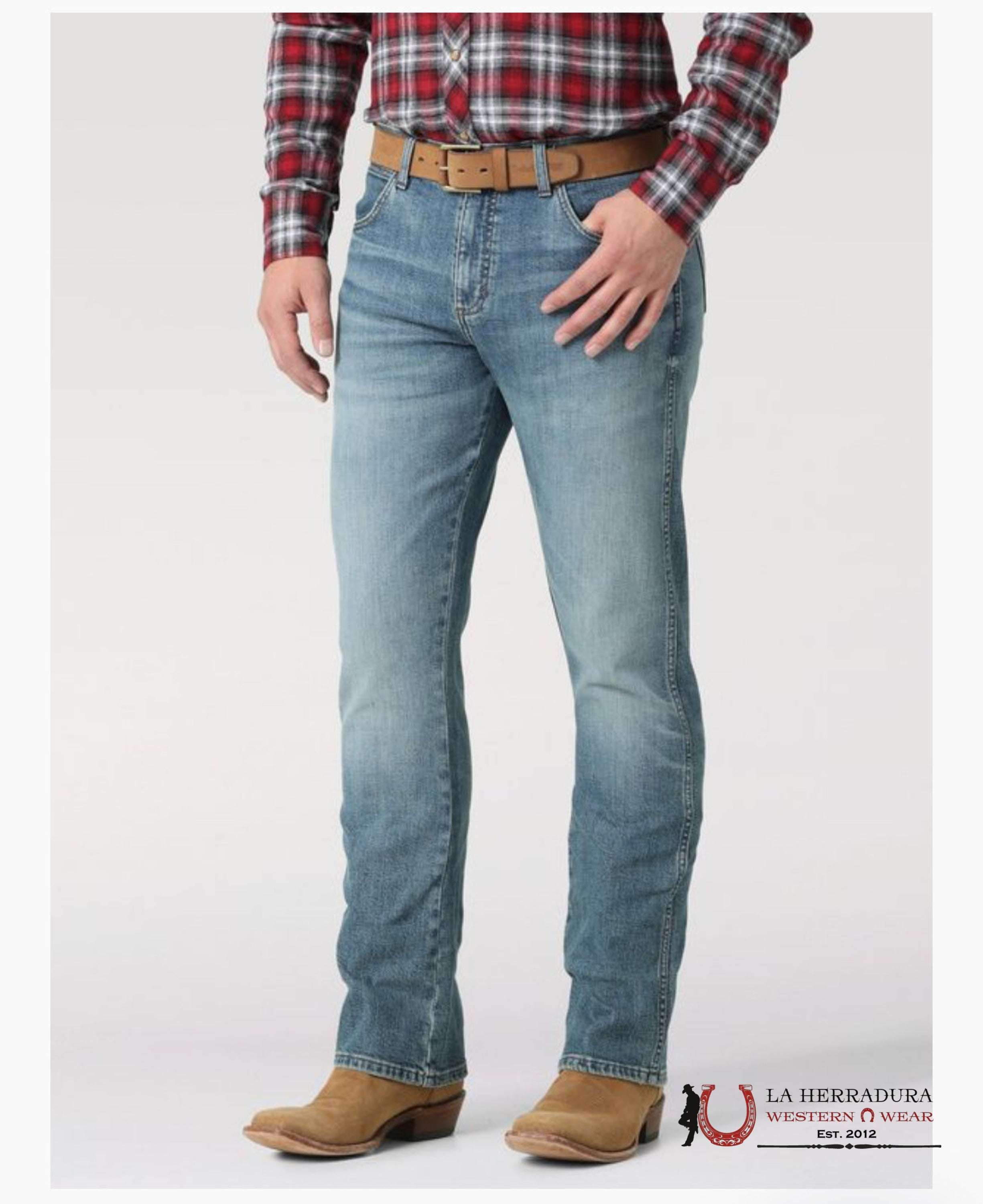 Wrangler - Retro Premium Slim Boot Green Jean - 112317588 WRANGLER JEANS