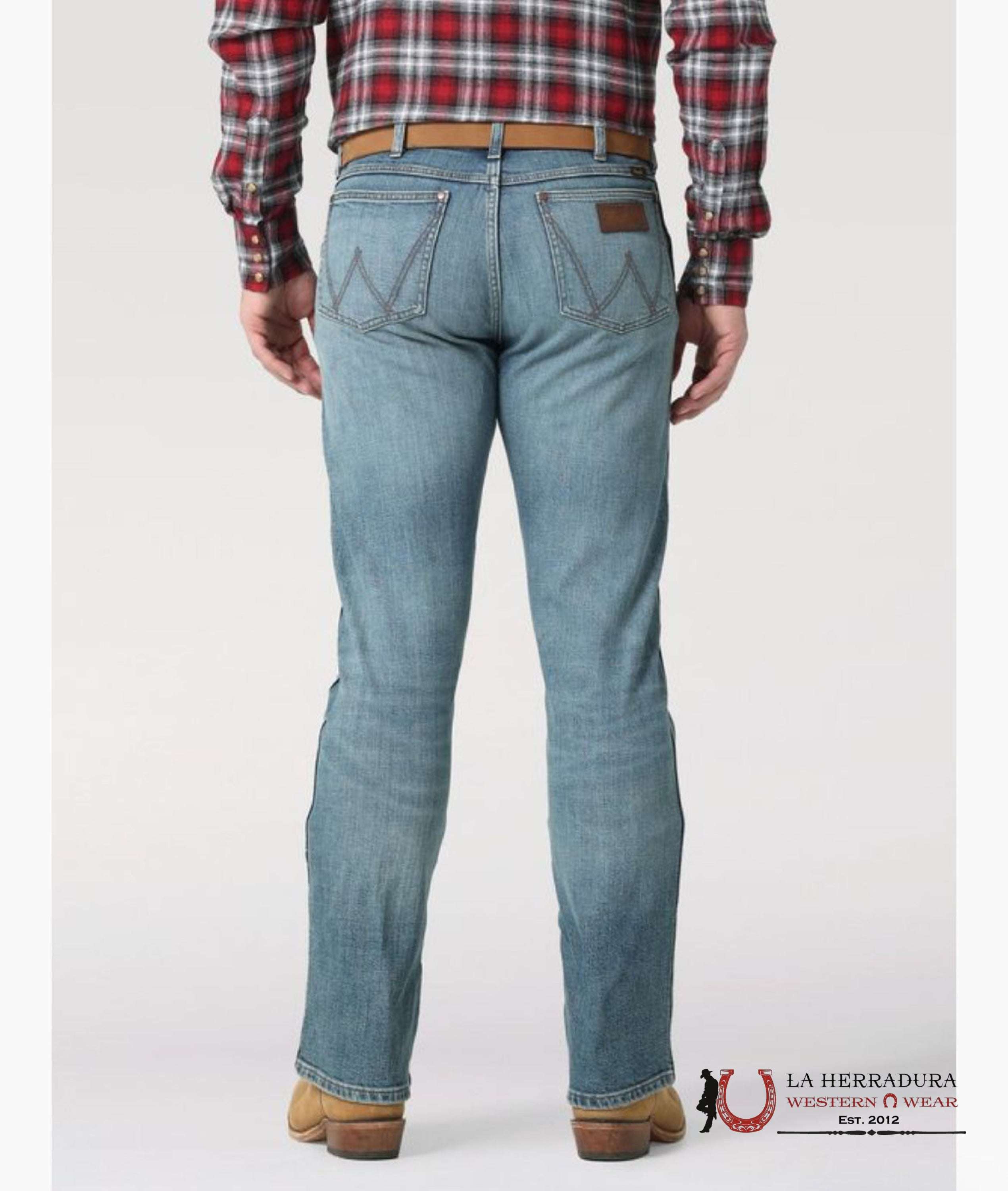 Wrangler - Retro Premium Slim Boot Green Jean - 112317588 WRANGLER JEANS