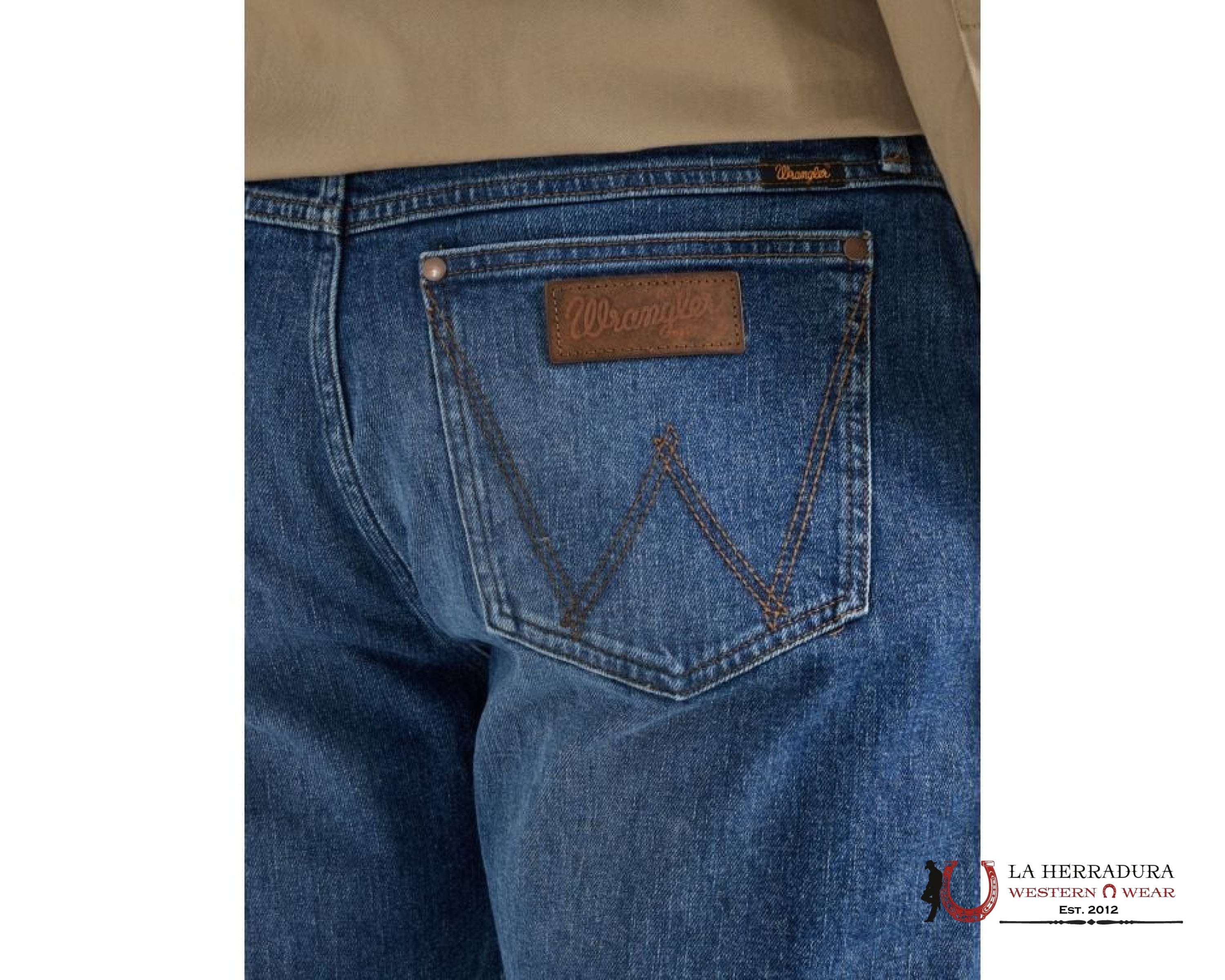 WRANGLER RETRO SLIM BOOT 112330337 DARK BLUE WRANGLER JEANS