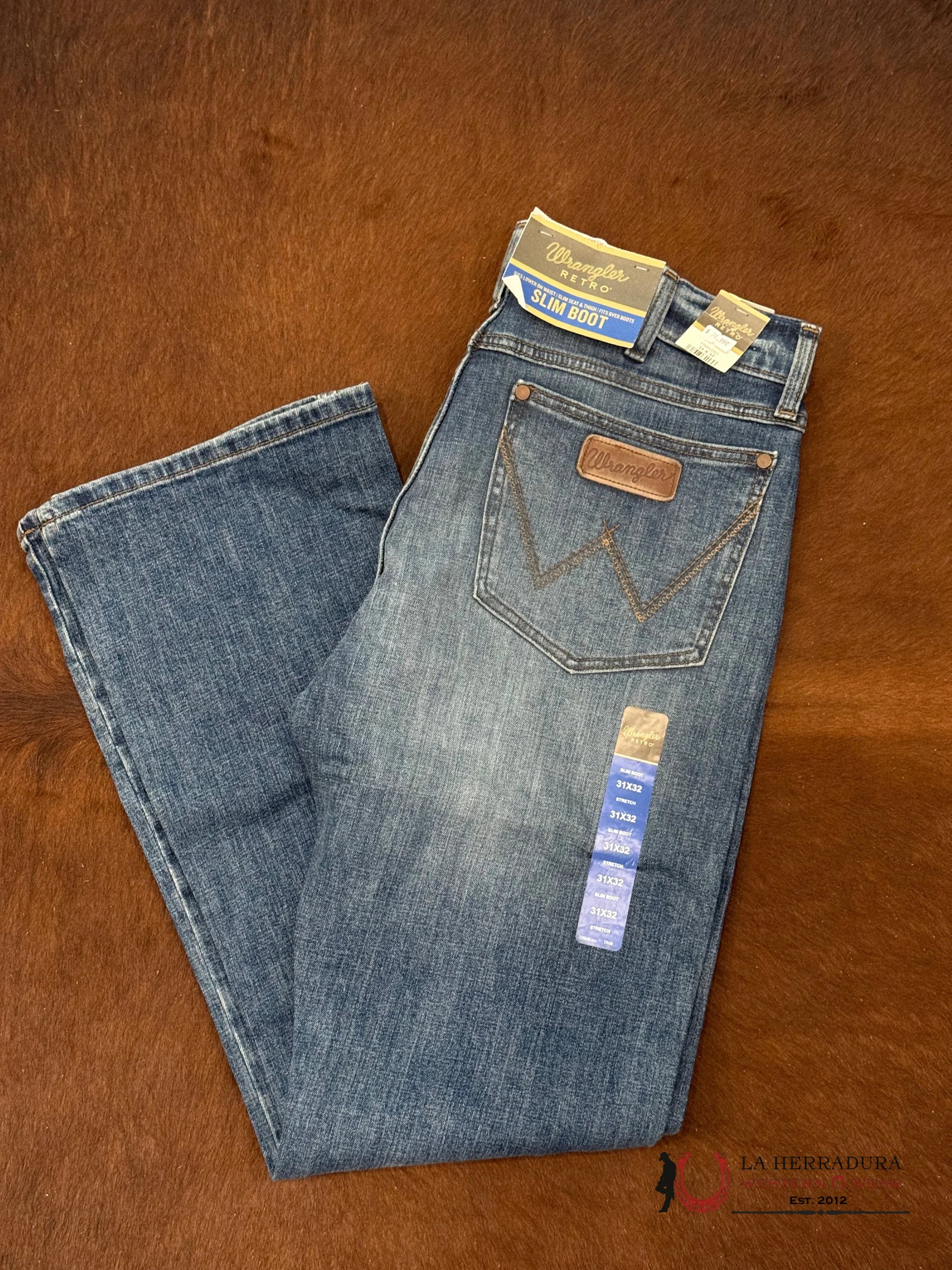 WRANGLER RETRO SLIM BOOT 77MWZBO WRANGLER JEANS