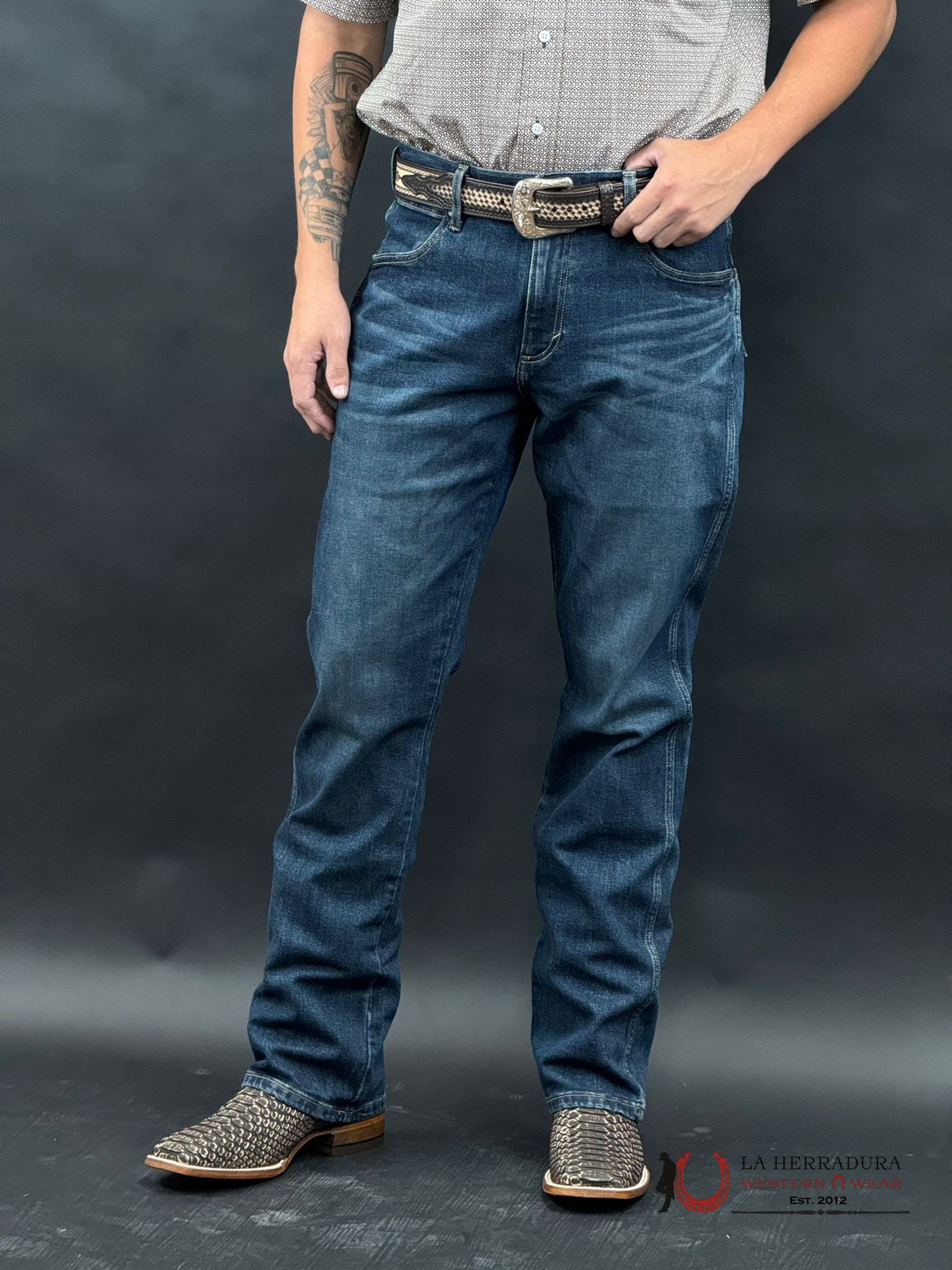 Wrangler Retro Slim Boot Midwash 77Mwz Jeans