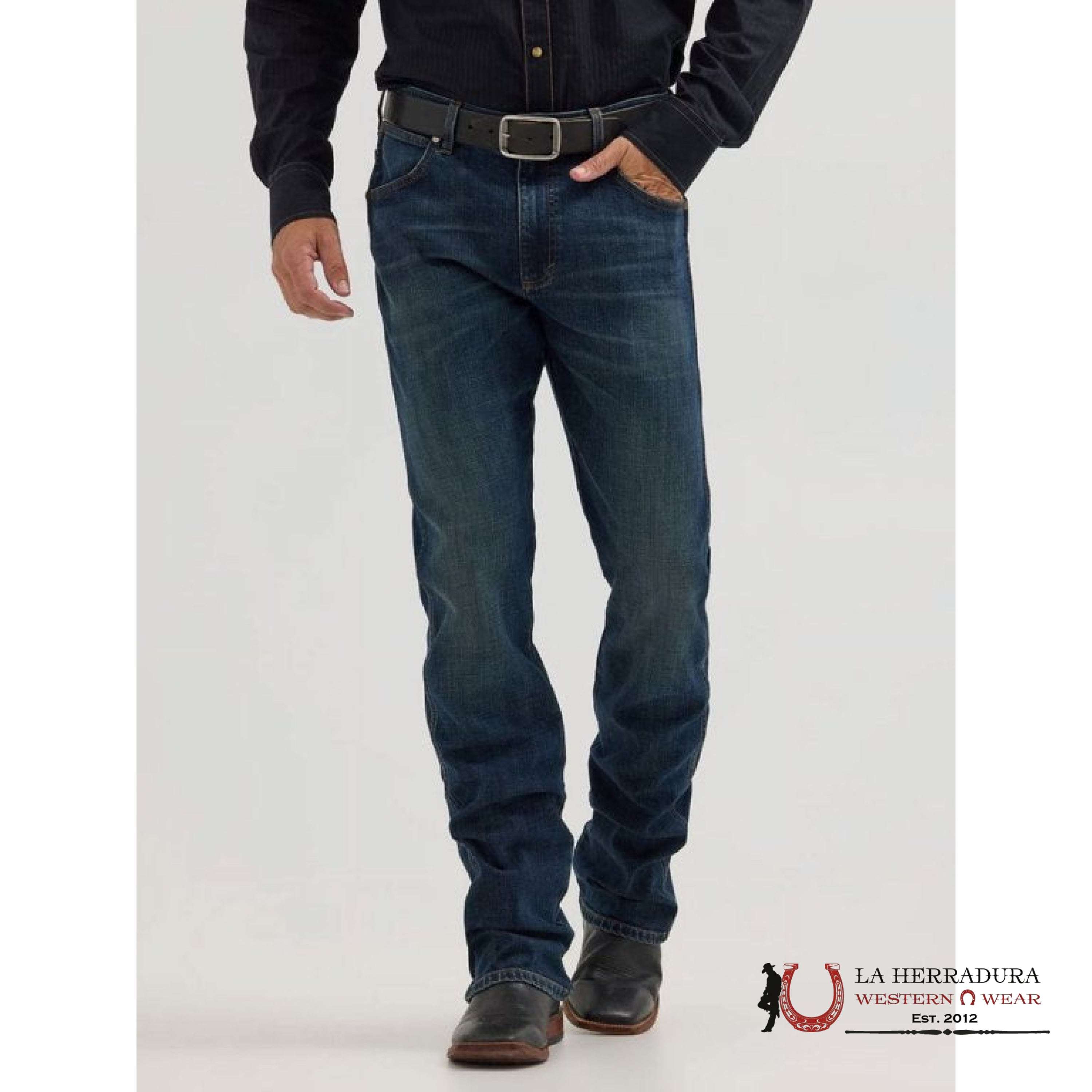 WRANGLER RETRO SLIM BOOT MIDWASH - 112358248 77MWZ WRANGLER JEANS