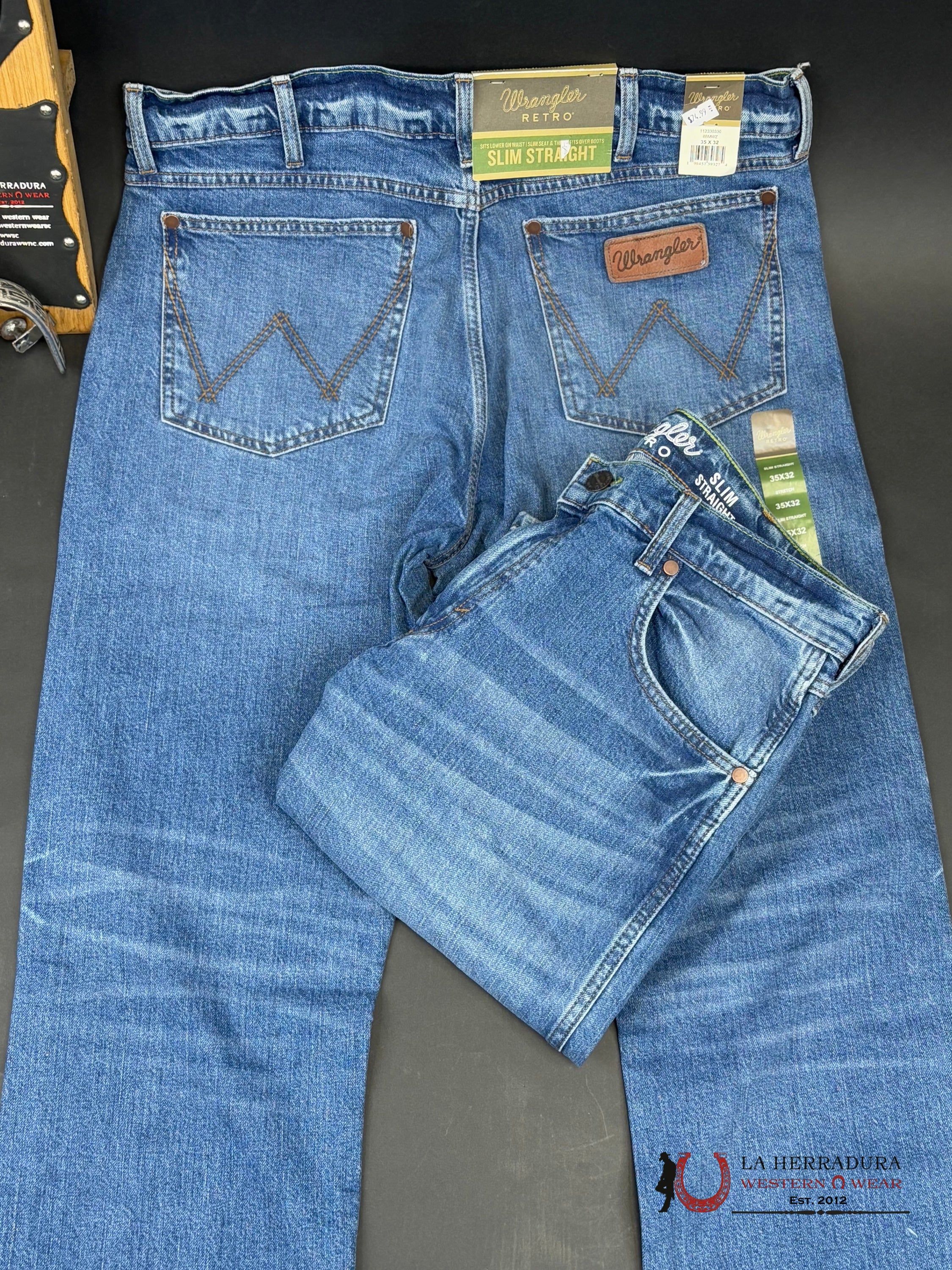 Wrangler Retro Slim Straight 112330336 88Mwz Jeans
