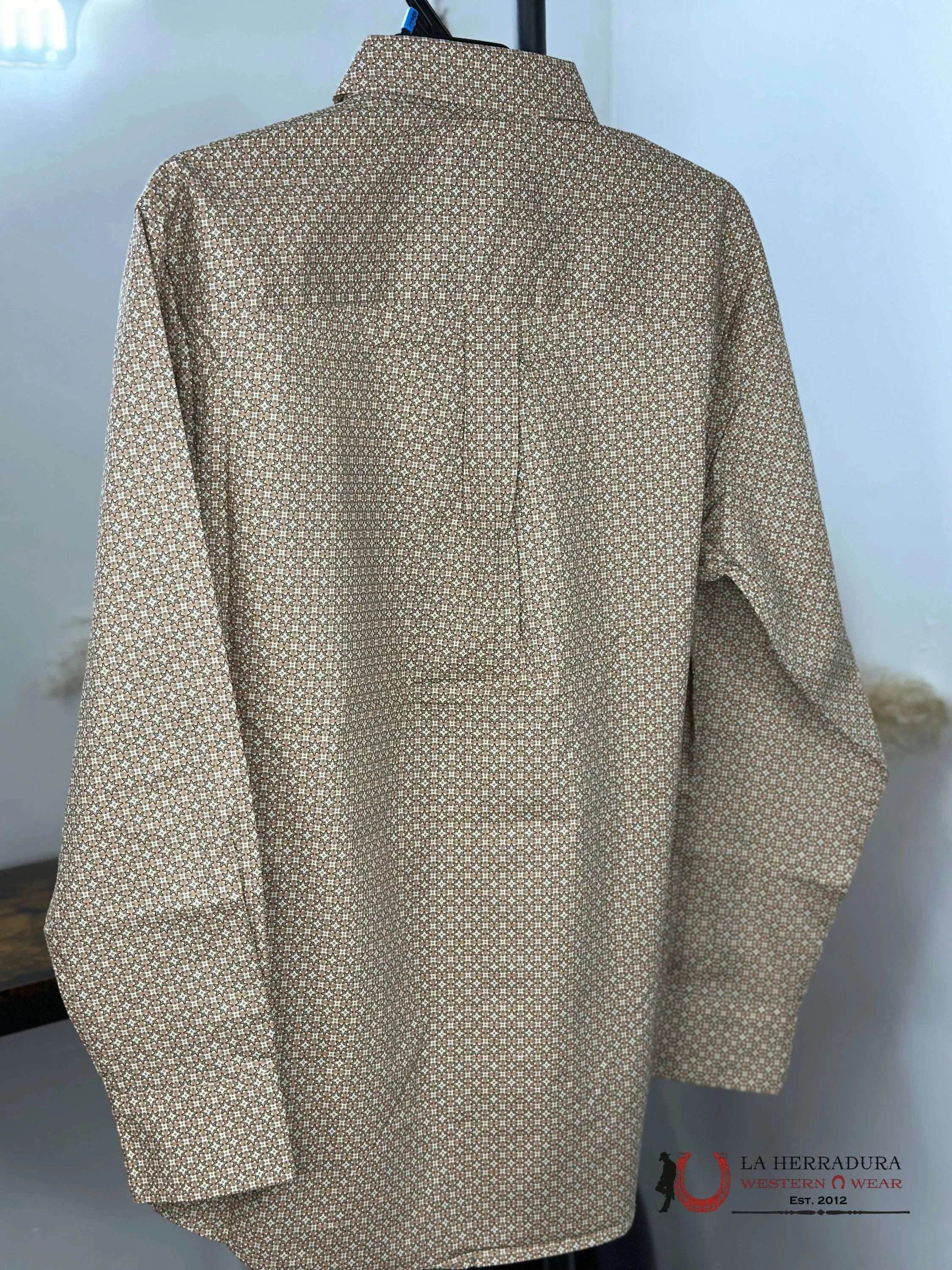 Wrangler Sand Star Long Sleeve Shirt Ropa Hombres