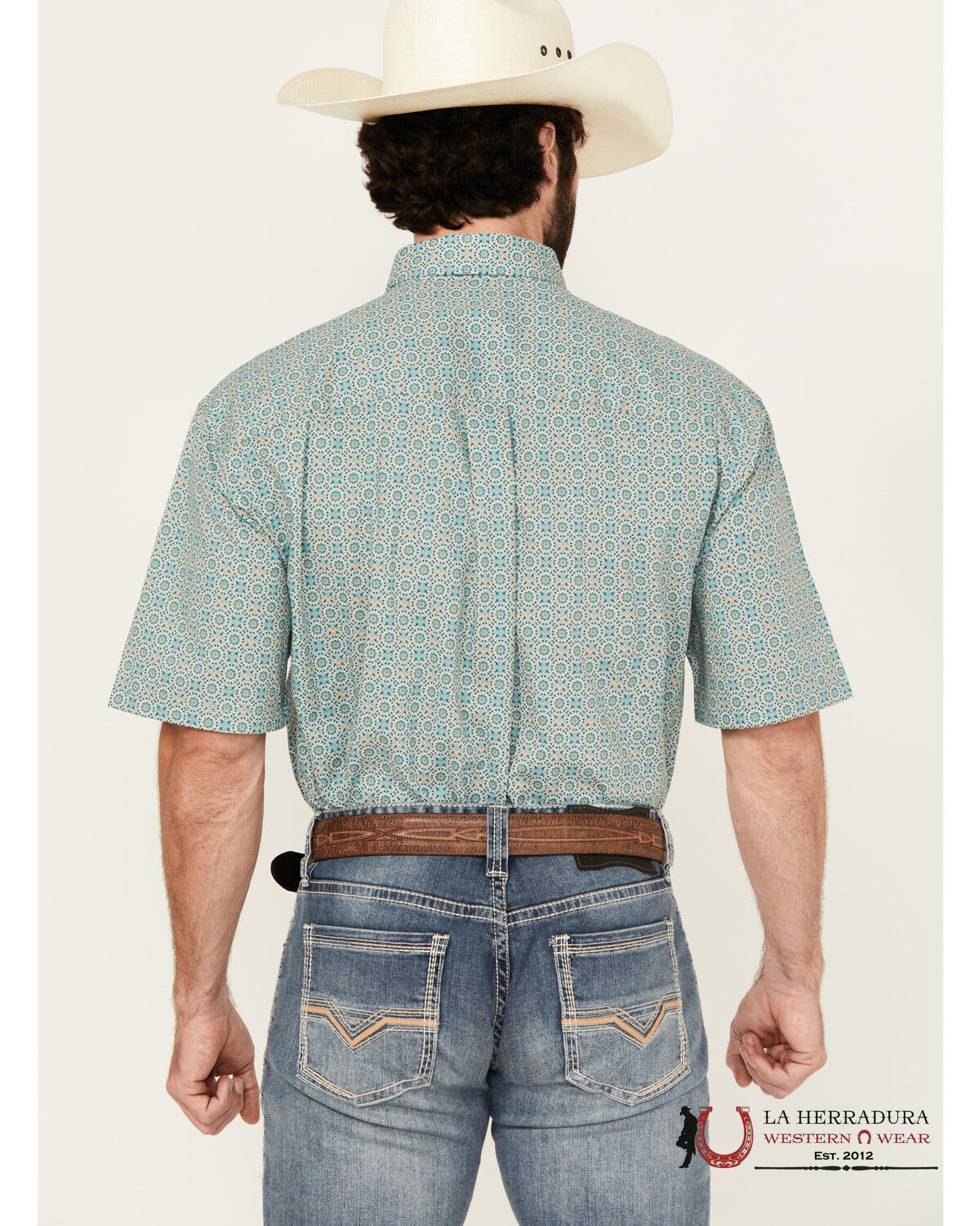 WRANGLER SHIRT RELAXED FIT GREEN LONG SLEEVE 0060 ROPA HOMBRES