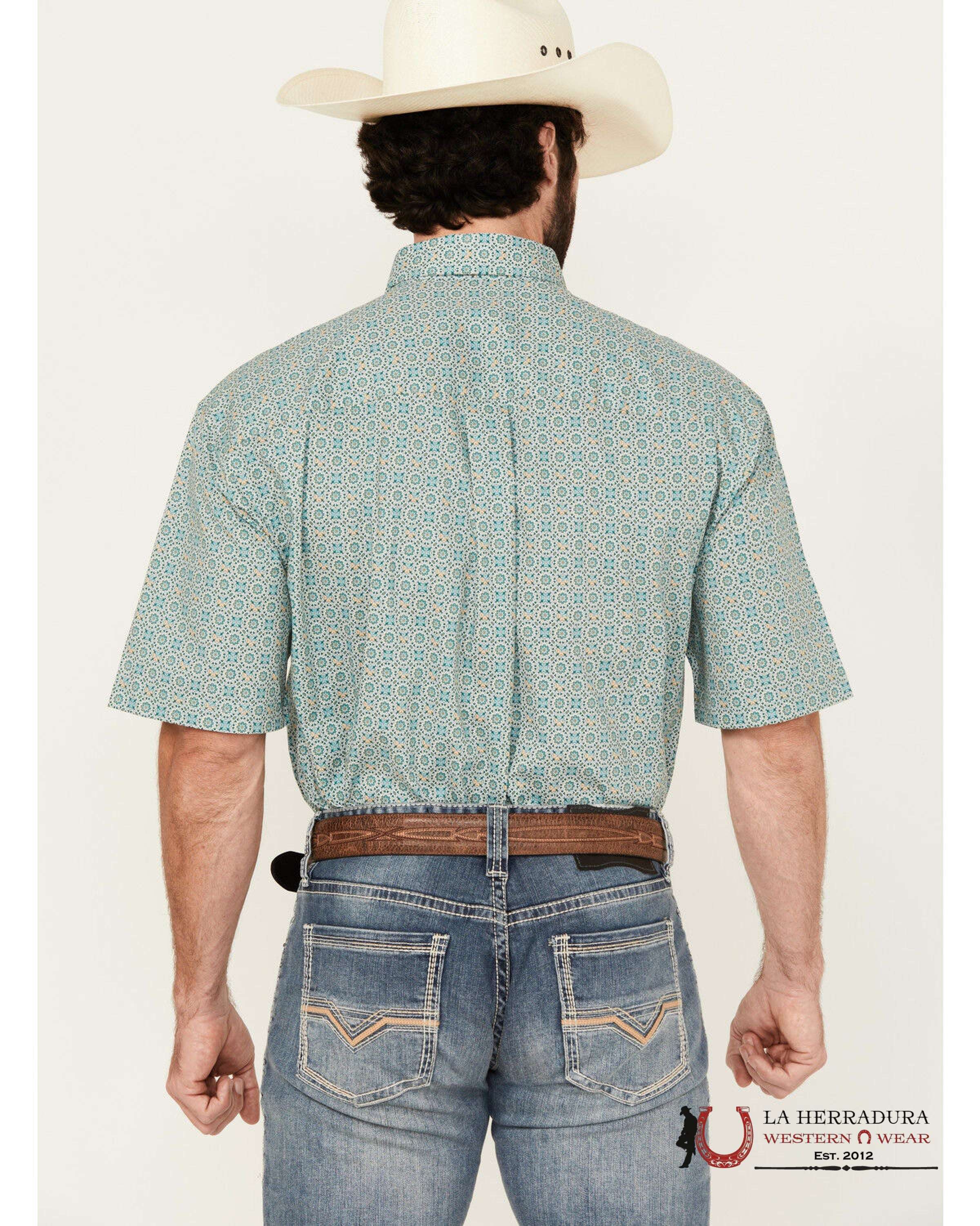 WRANGLER SHIRT RELAXED FIT GREEN LONG SLEEVE 0060 ROPA HOMBRES