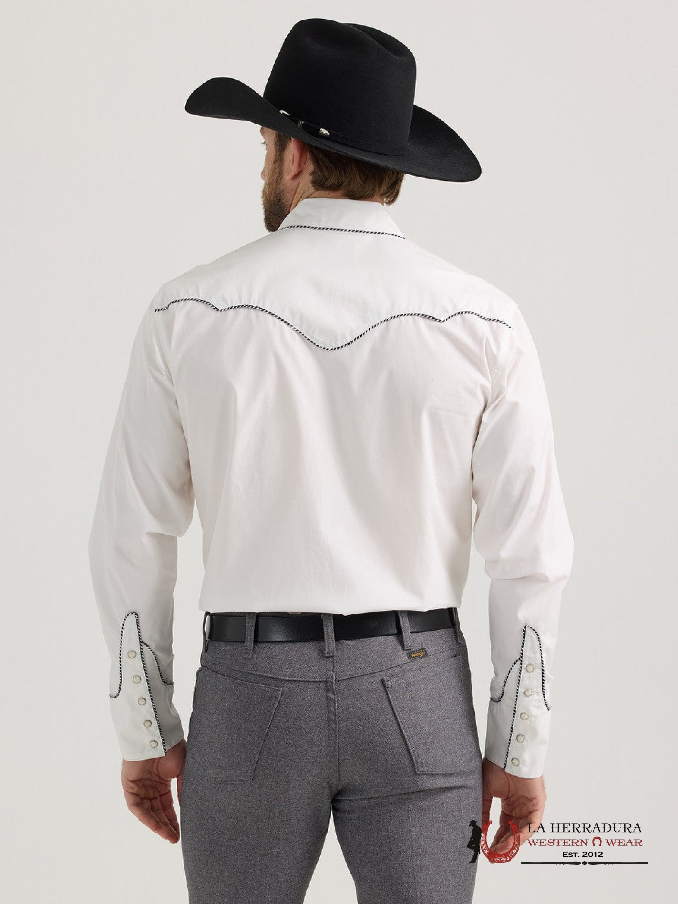 WRANGLER SHIRT WHITE LONG SLEEVE 112353257 ROPA HOMBRES